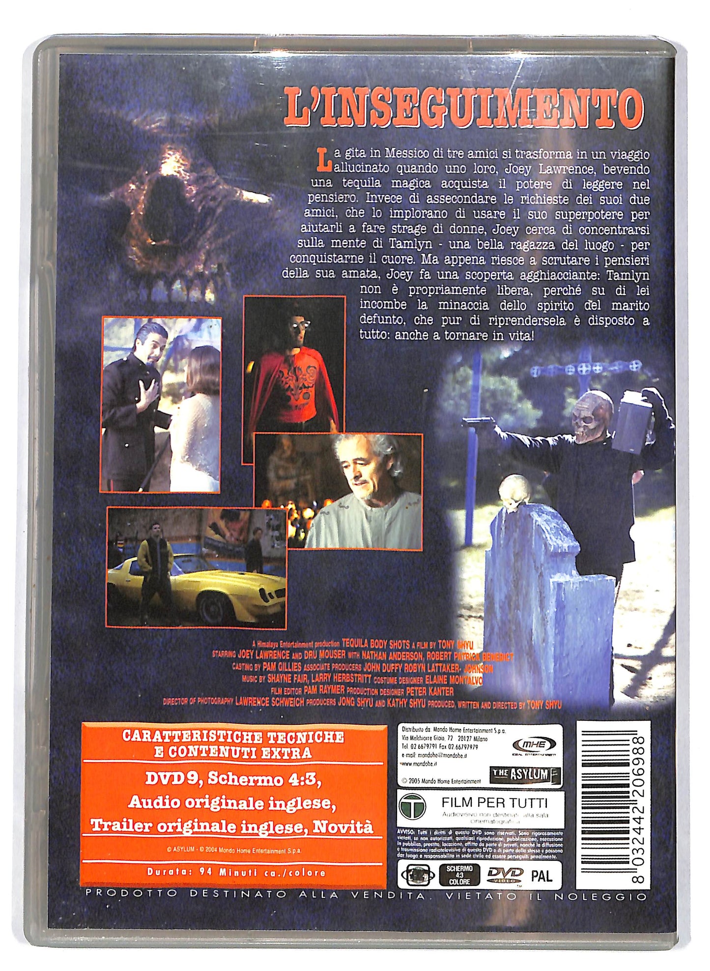 EBOND L'inseguimento  DVD EDITORIALE D715430