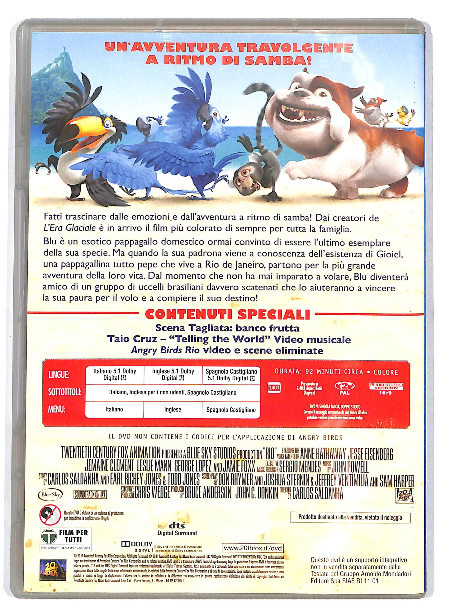 EBOND Rio EDITORIALE DVD D715458