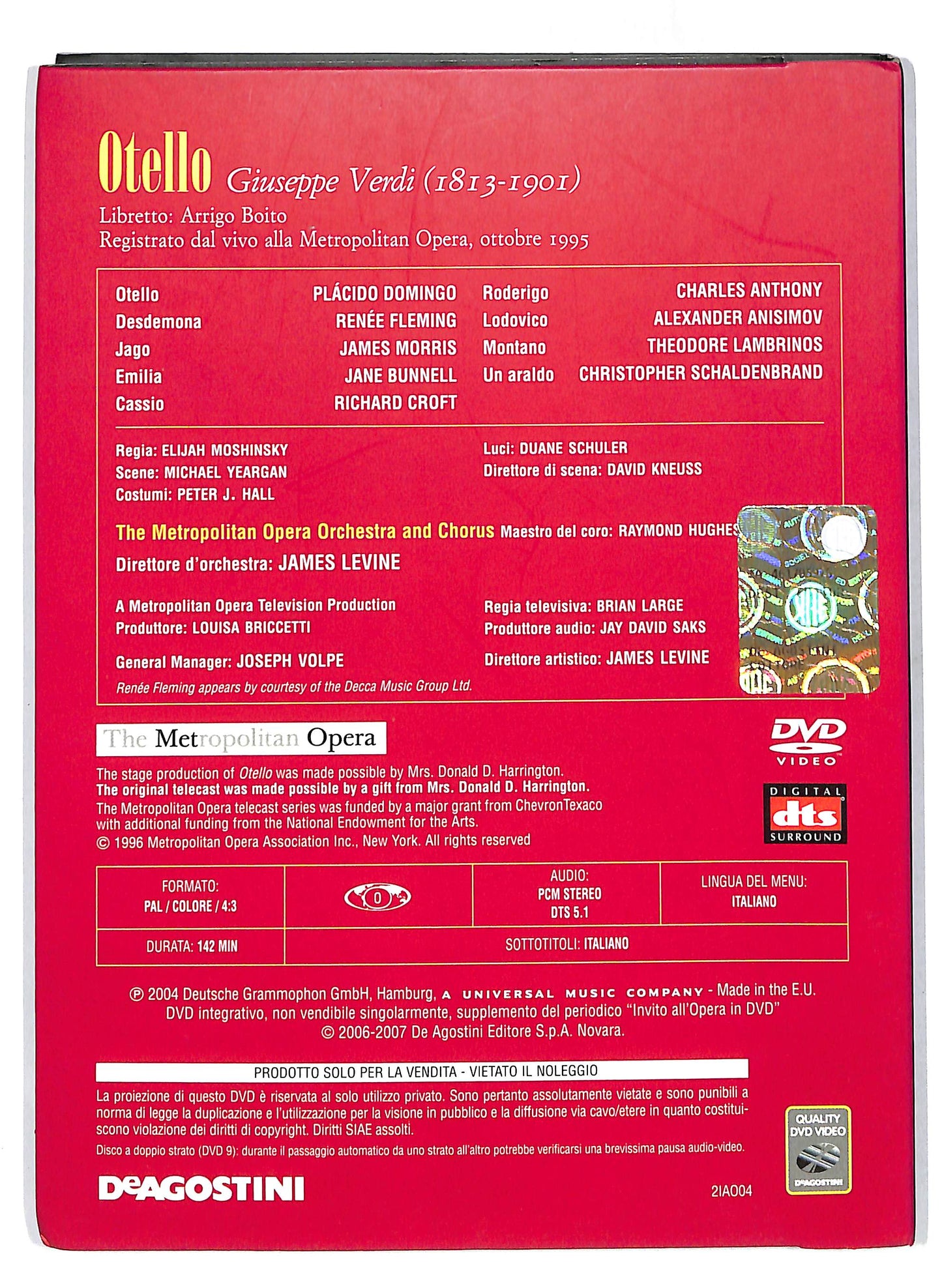 EBOND Invito all'Opera Volume 4 - Otello EDITORIALE DVD D715536