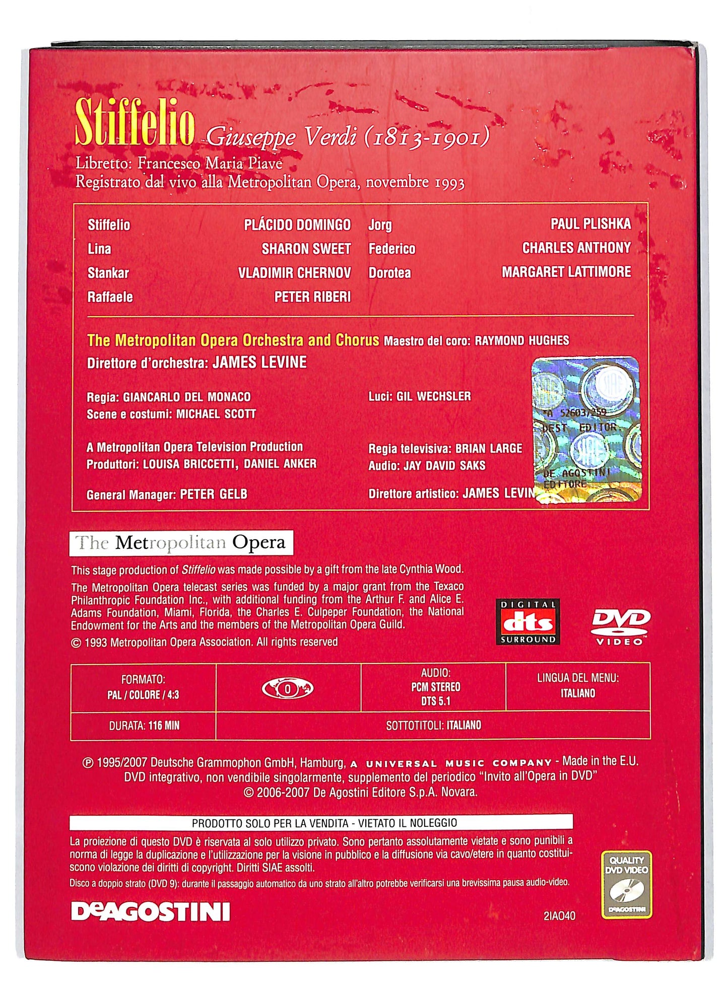 EBOND Invito all'Opera 40 - Stiffelio EDITORIALE DVD D715572