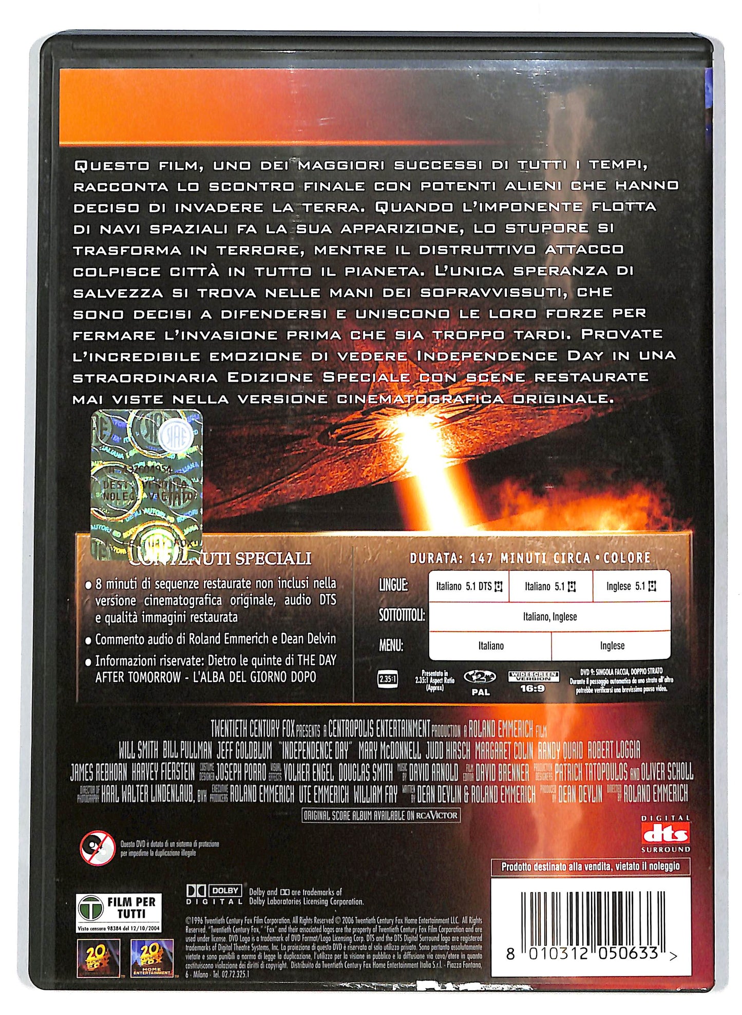 EBOND Independence Day DVD D715706