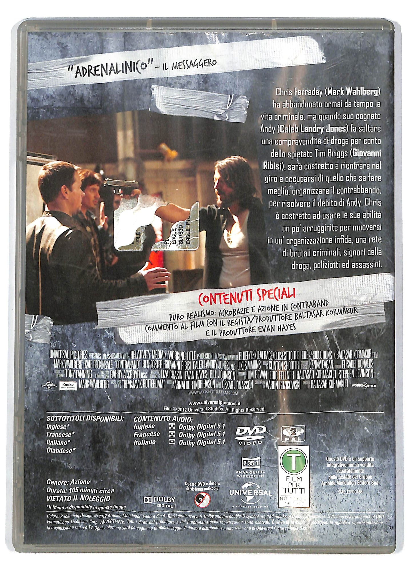 EBOND Contraband EDITORIALE DVD D715717