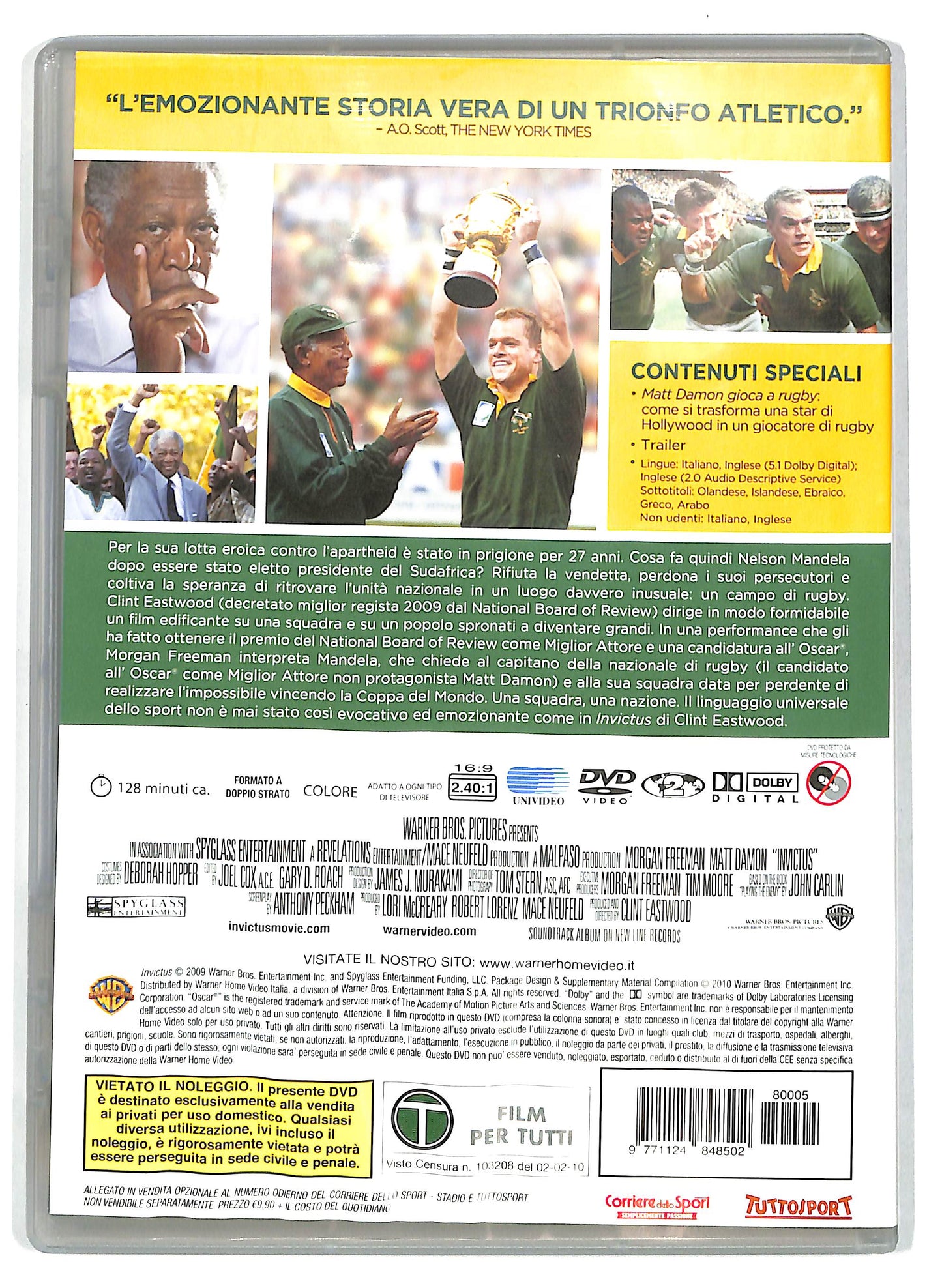 EBOND Invictus - L'invincibile EDITORIALE  DVD D715747