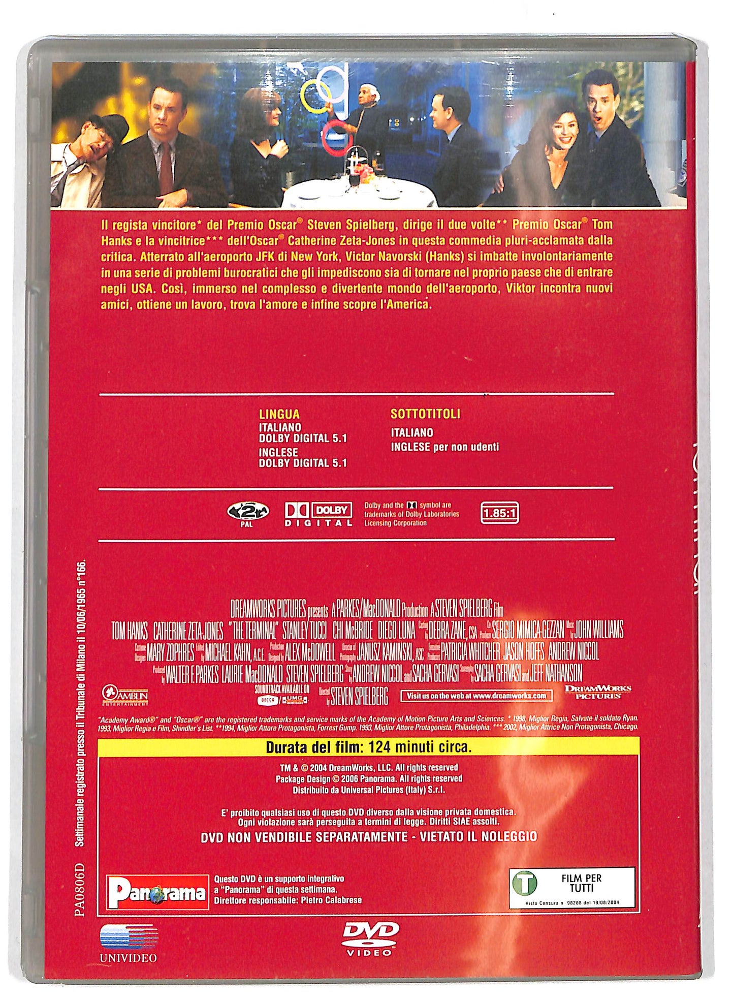 EBOND The Terminal EDITORIALE DVD D715762
