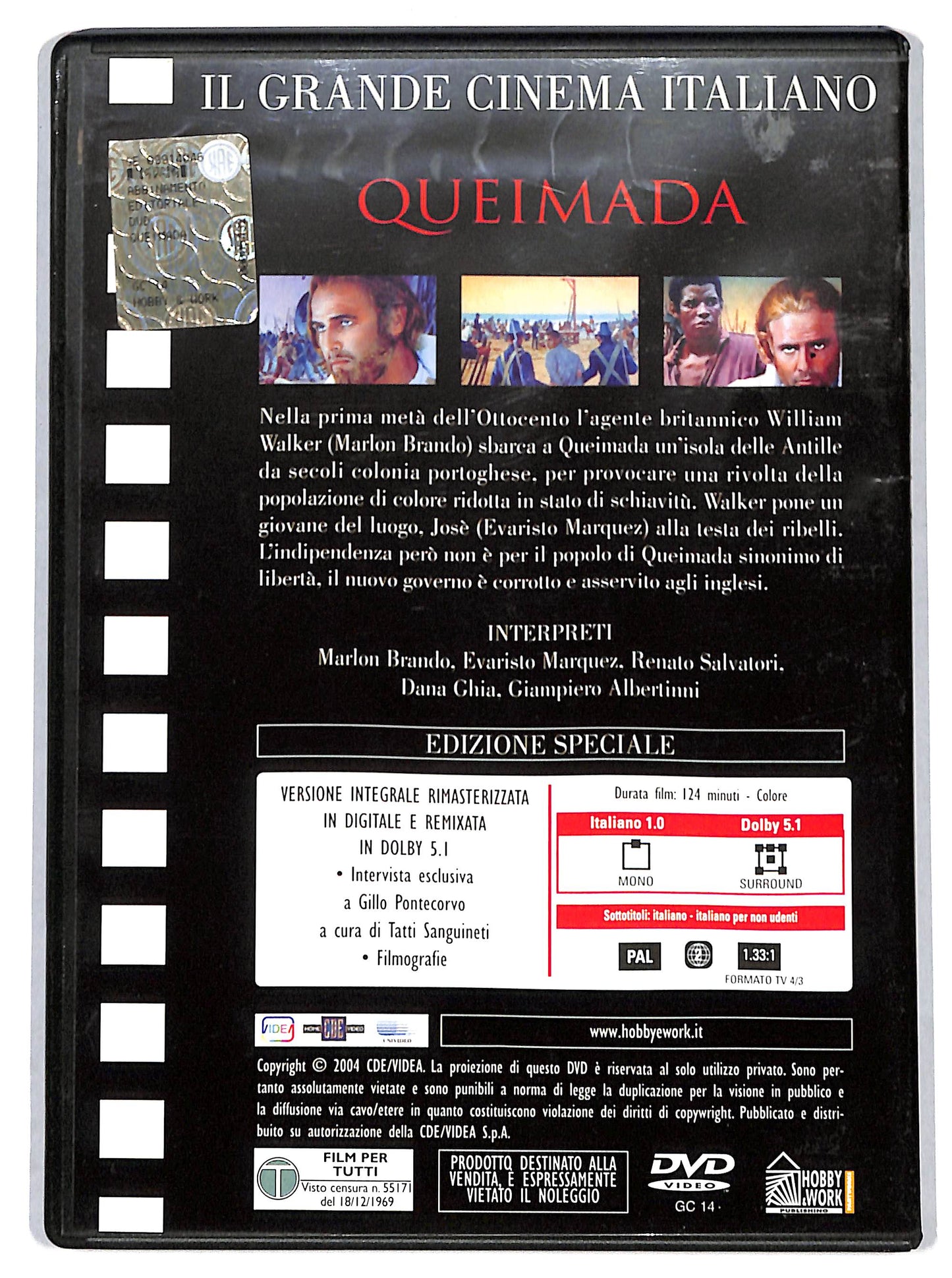 EBOND Queimada EDITORIALE DVD D715916