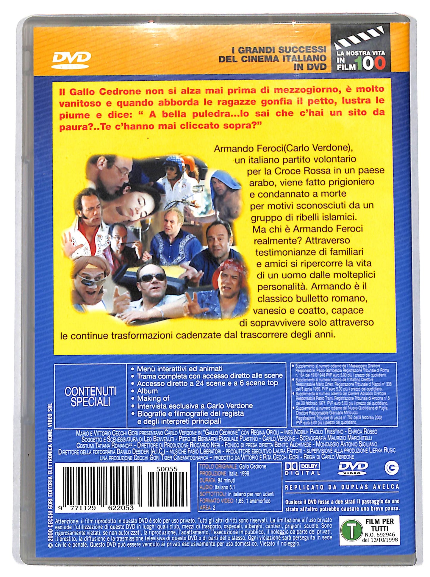 EBOND Gallo Cedrone  DVD Editoriale EDITORIALE D715936