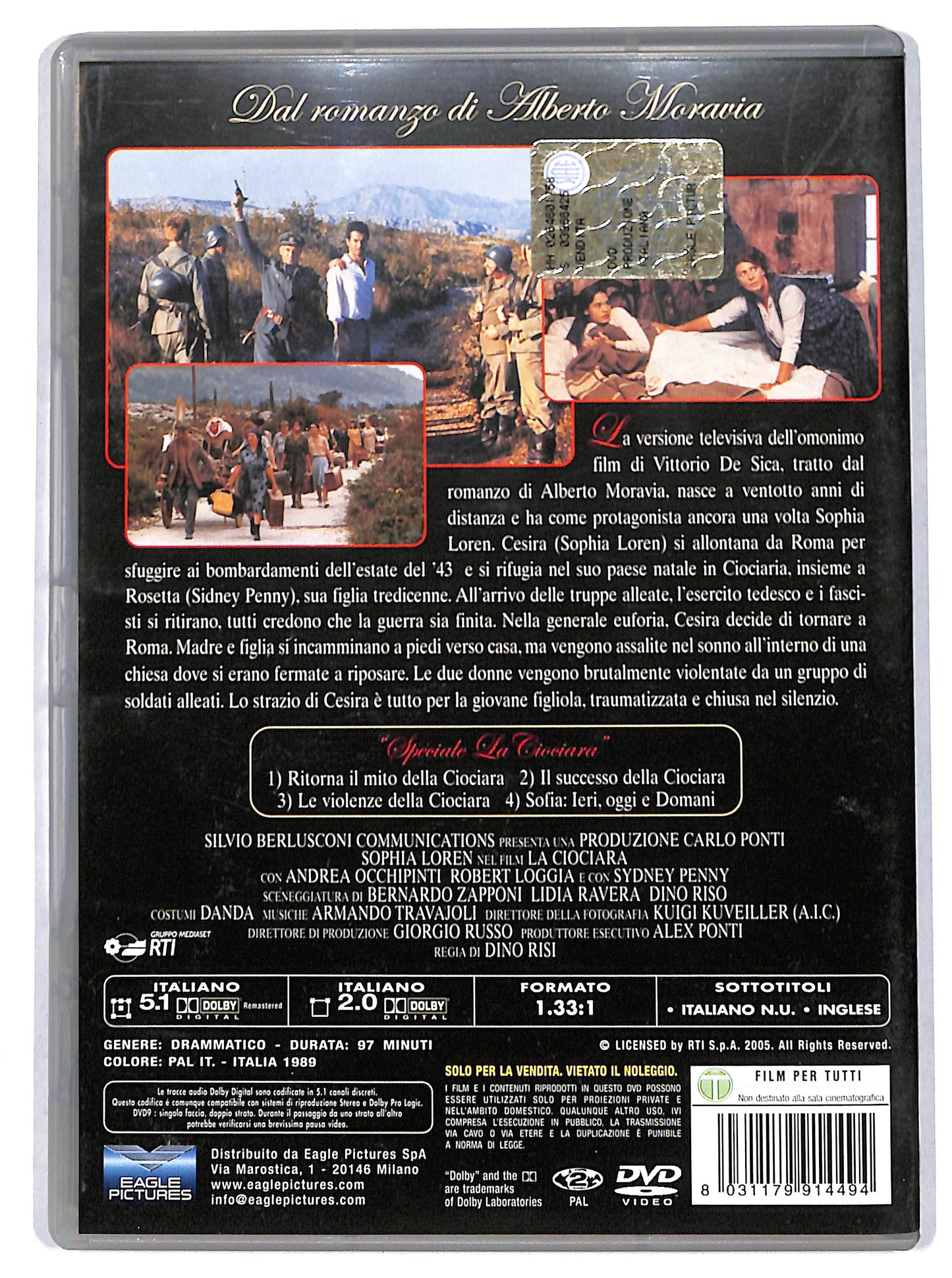EBOND La Ciociara DVD D716030