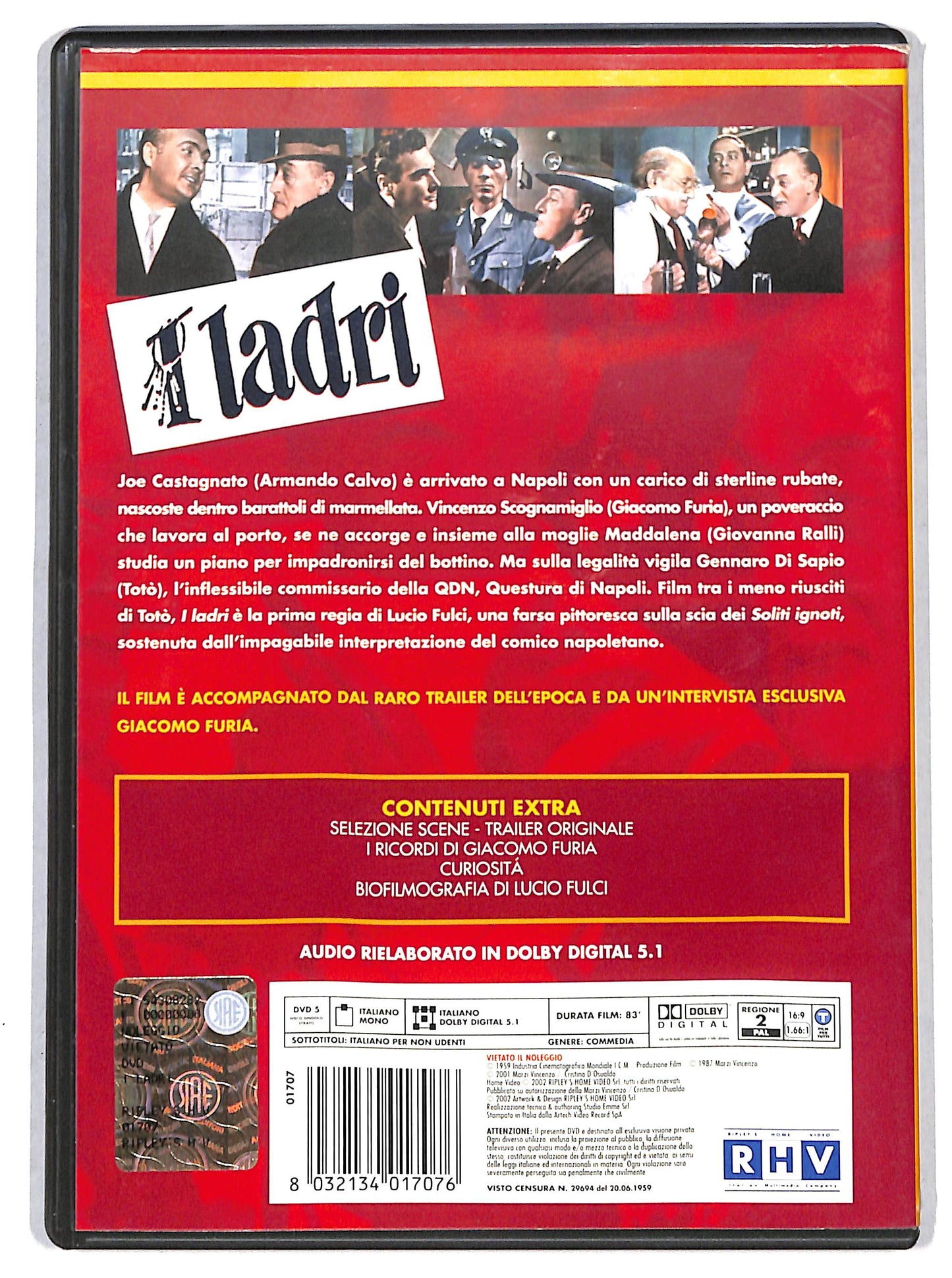 EBOND i ladri - toto DVD D716112