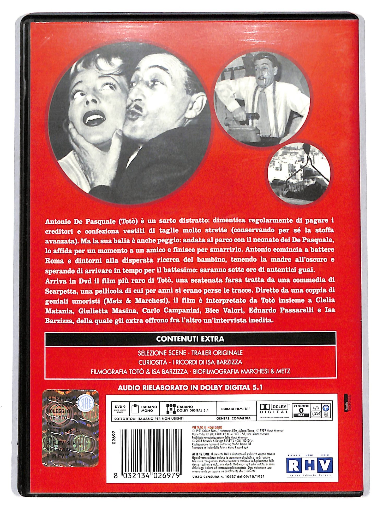 EBOND sette ore di guai DVD D716113