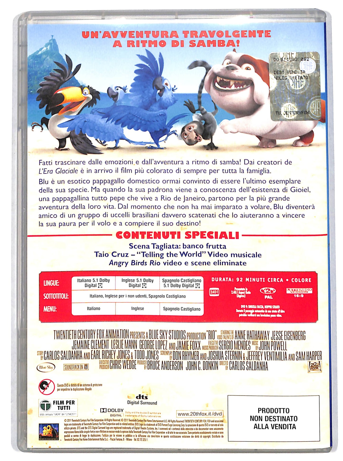 EBOND Rio EDITORIALE DVD D716142