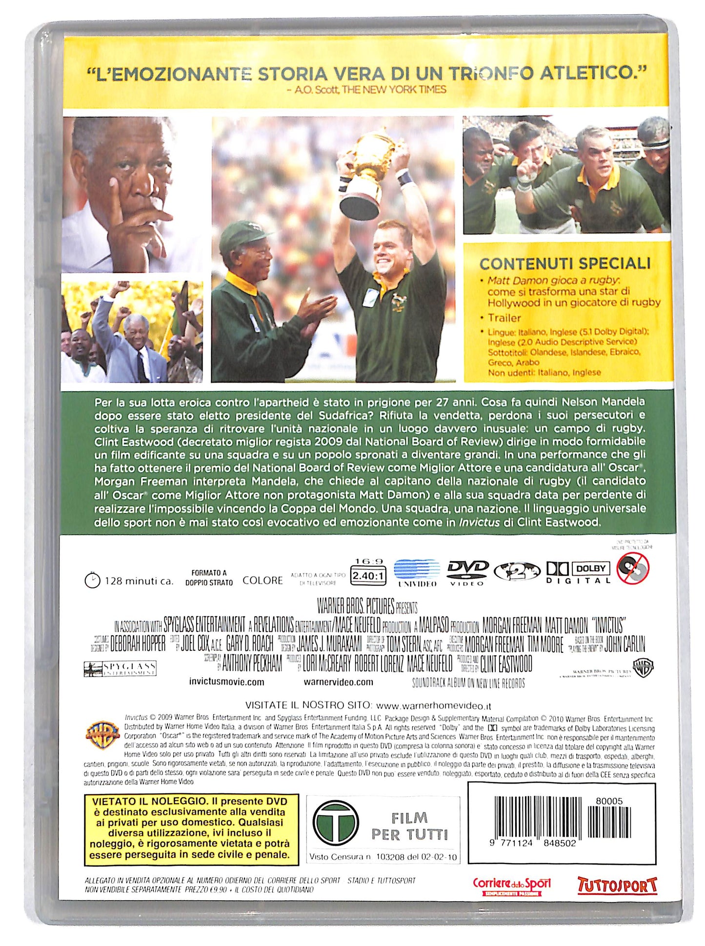 EBOND Invictus - L'invincibile EDITORIALE DVD D716161