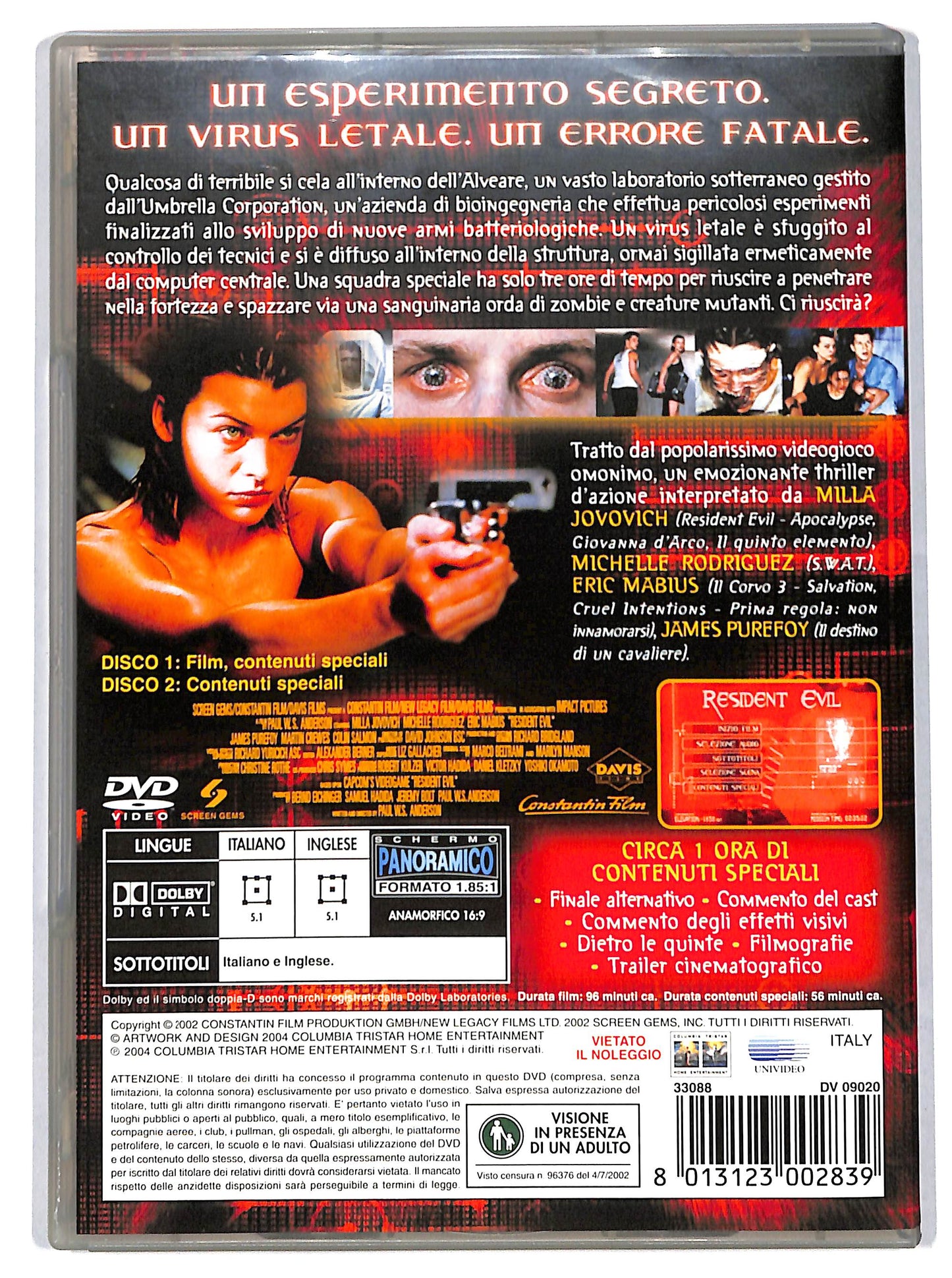 EBOND Resident Evil  DVD D716307