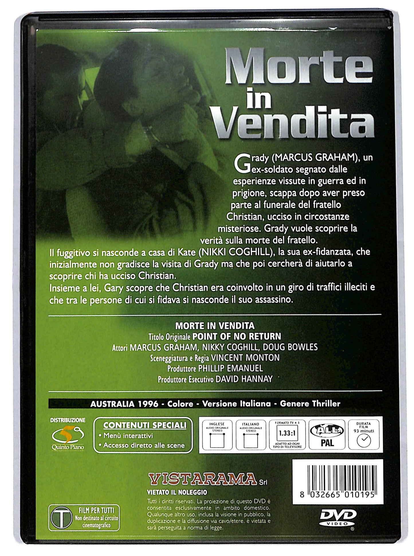 EBOND morte in vendita  DVD D716320