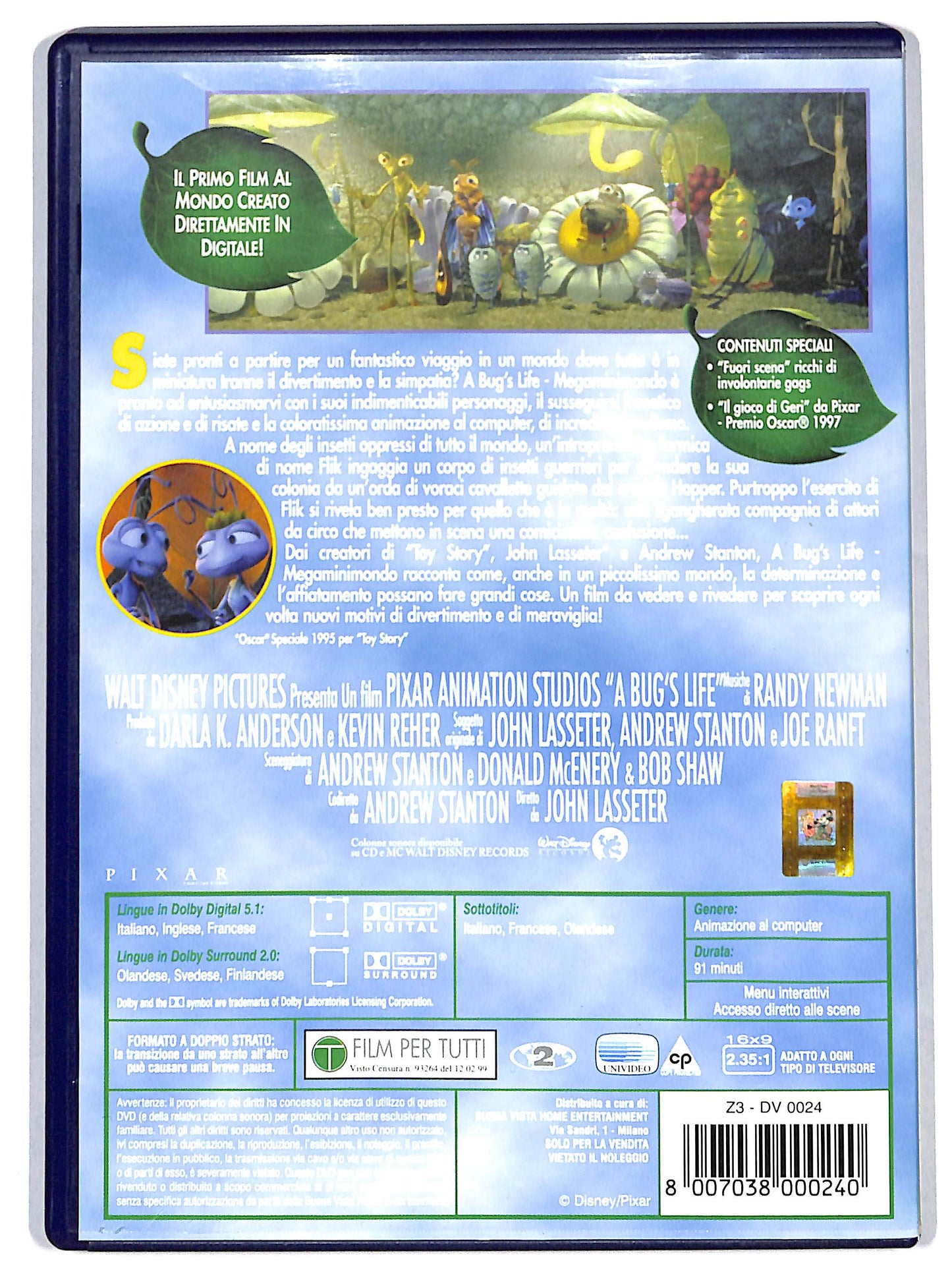 EBOND a bug's life - megaminimondo DVD D716341