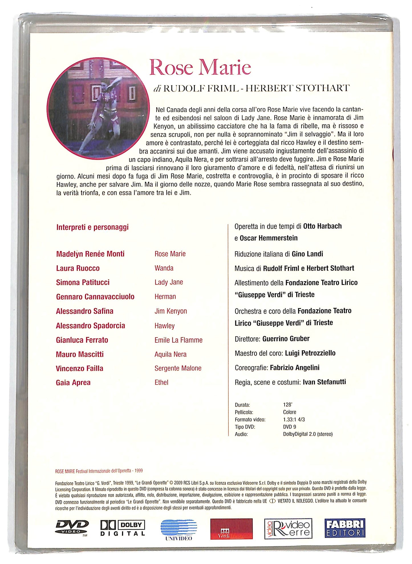 EBOND Rose Marie - Le Grandi Operette EDITORIALE DVD D716564