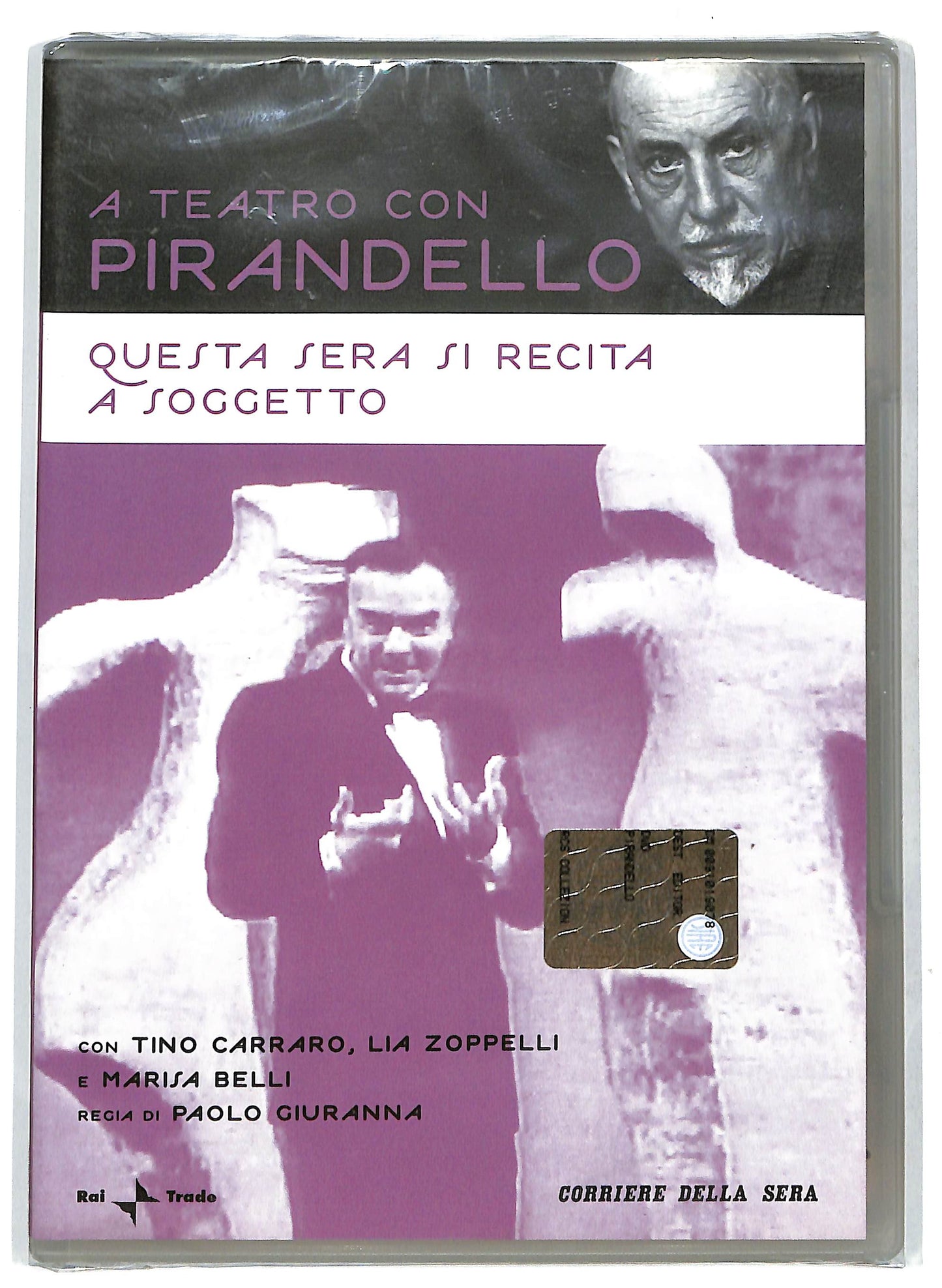 EBOND Questa Sera Si Recita a Soggetto - A Teatro con Pirandello n.8 EDITORIALE DVD D716628
