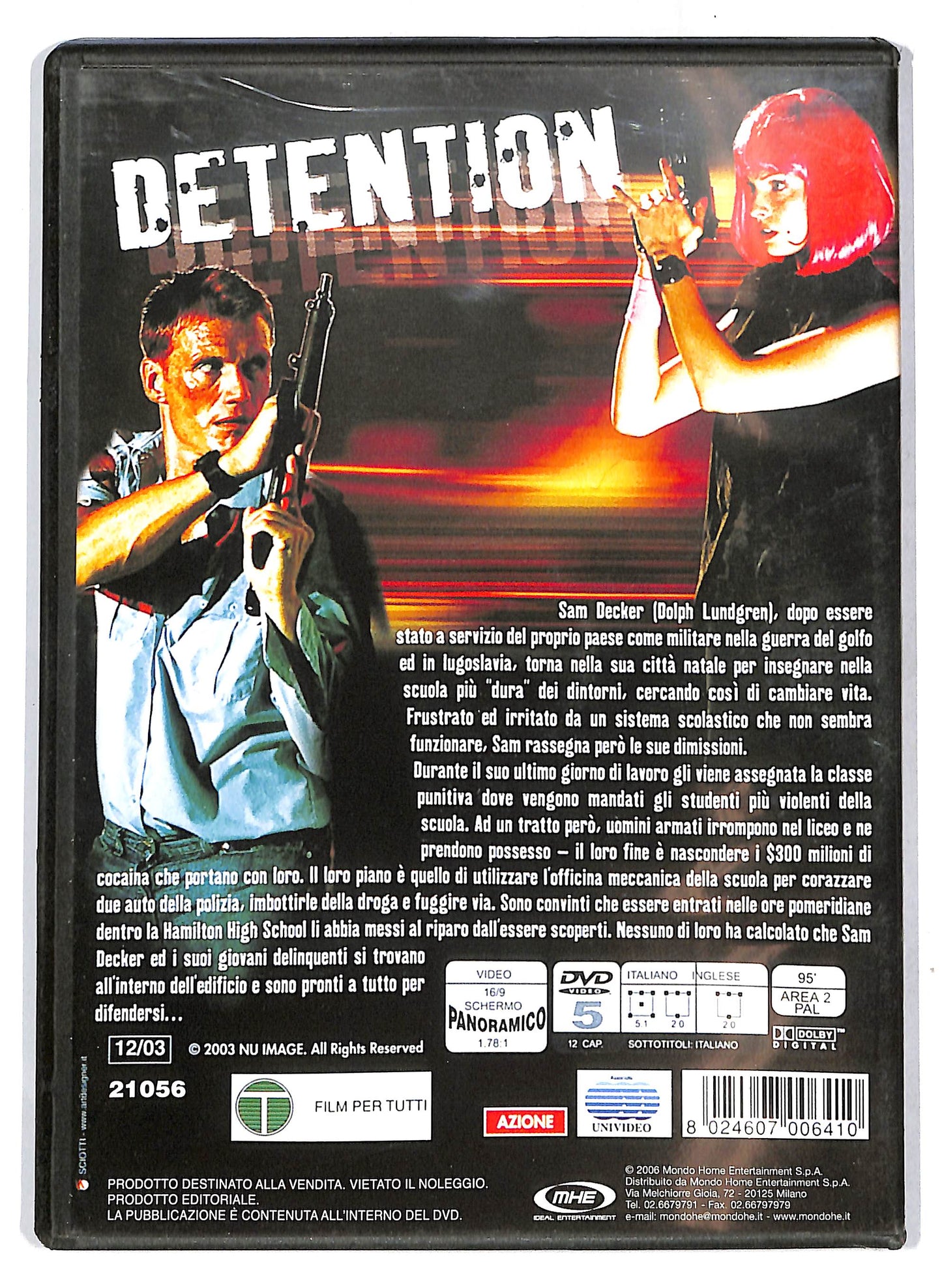 EBOND Detention DVD D716660