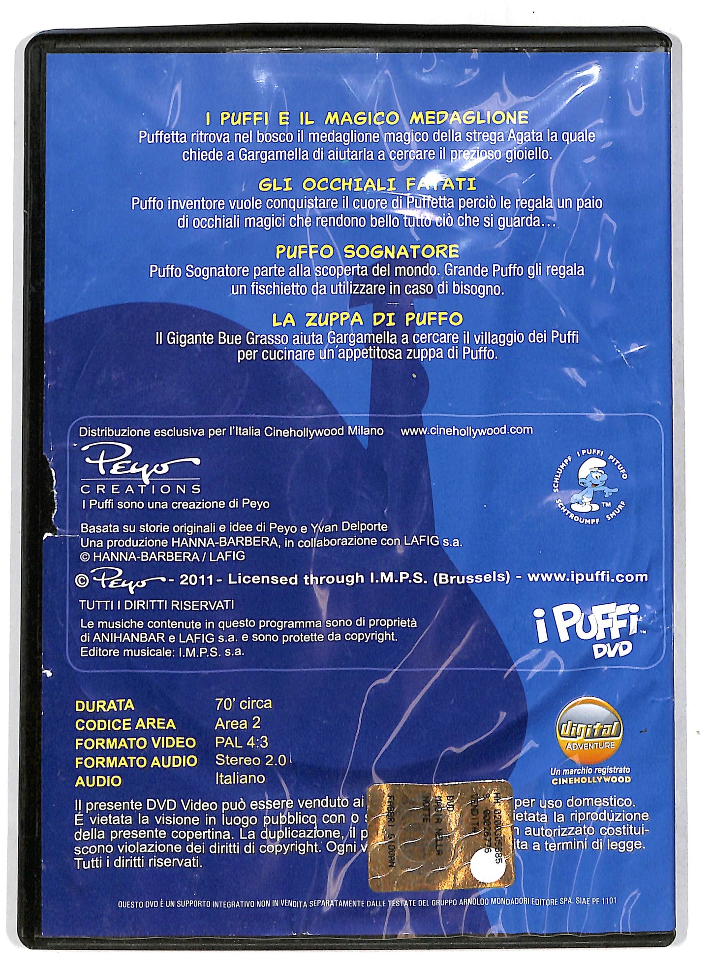 EBOND I puffi e il magico medaglione e altro EDITORIALE DVD D716707