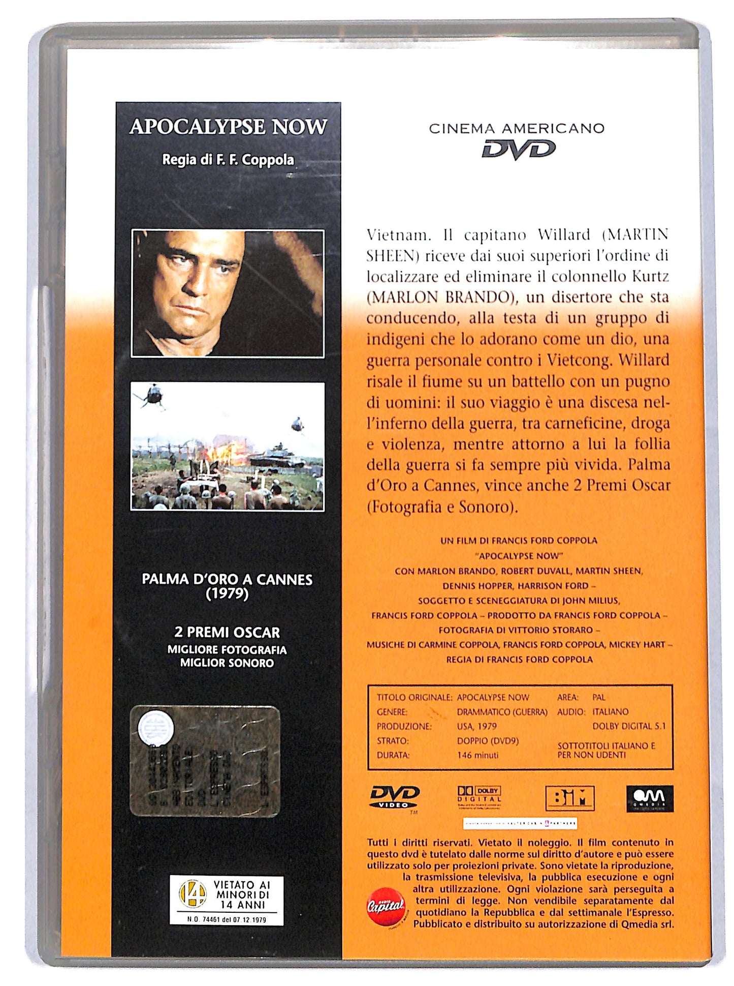 EBOND Apocalypse Now  EDITORIALE  DVD D716812