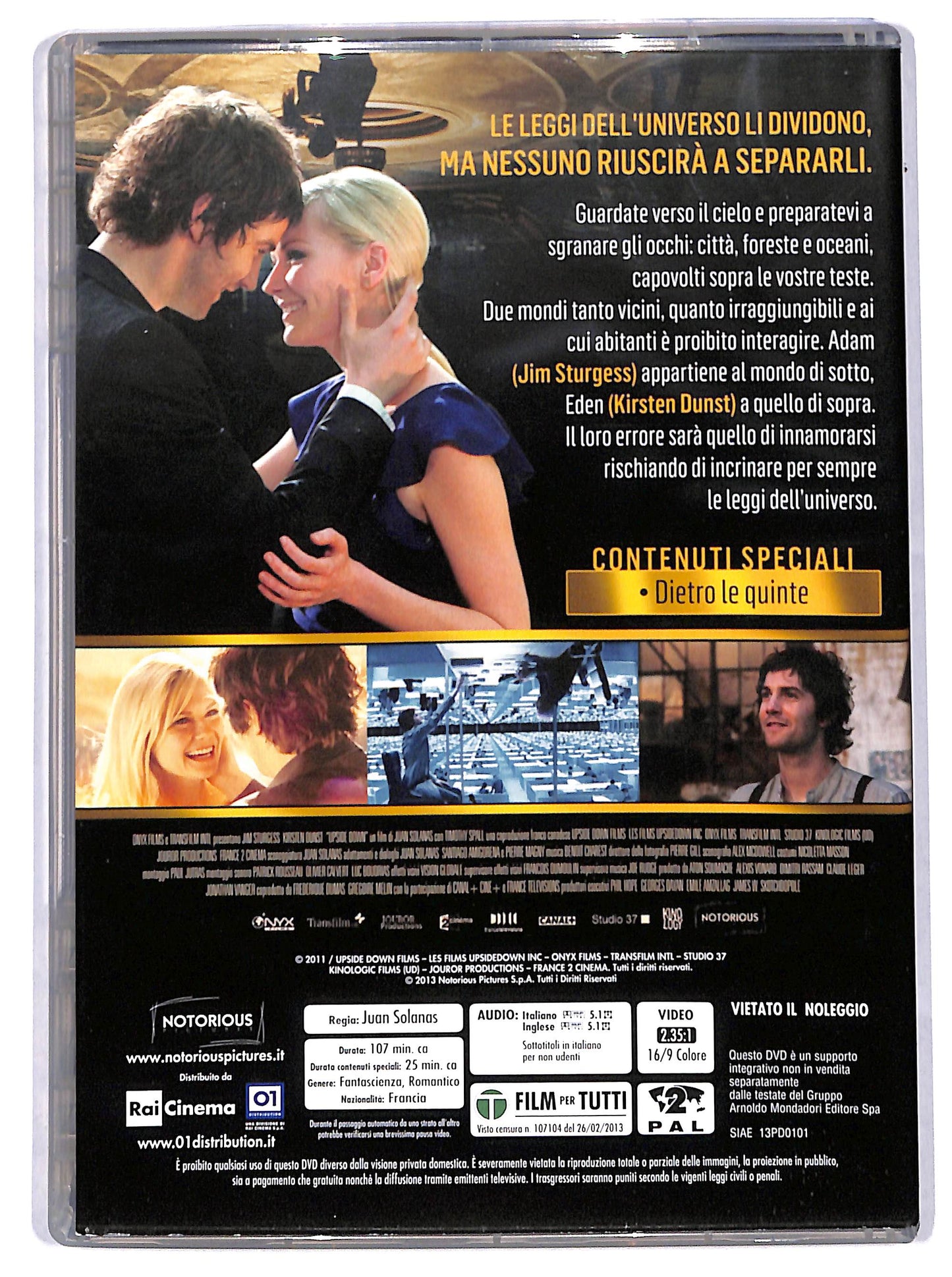 EBOND Upside Down EDITORIALE DVD D716814