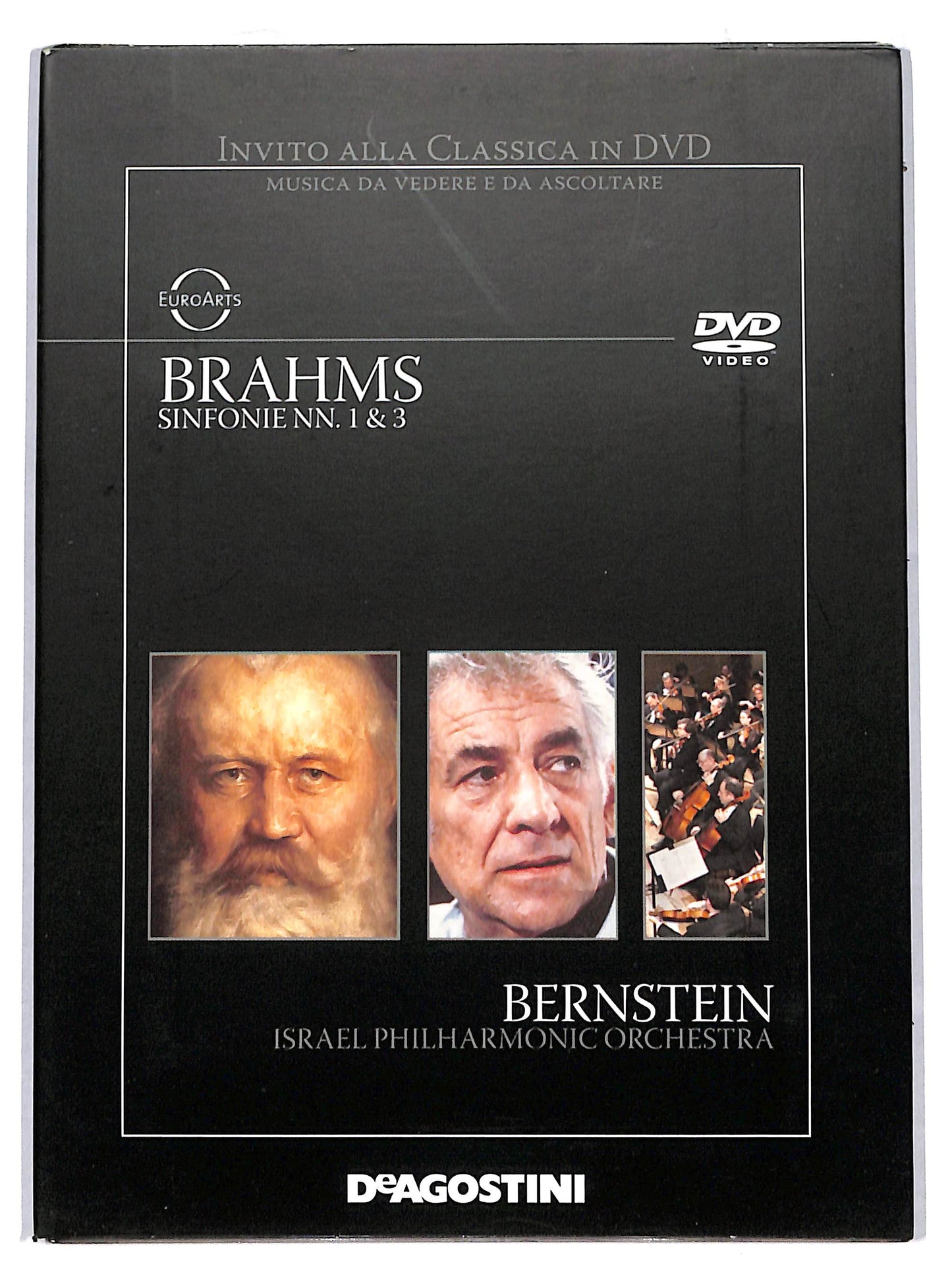 EBOND Brahms sinfonie nn.1 - 3 Bernstein EDITORIALE DVD D716840