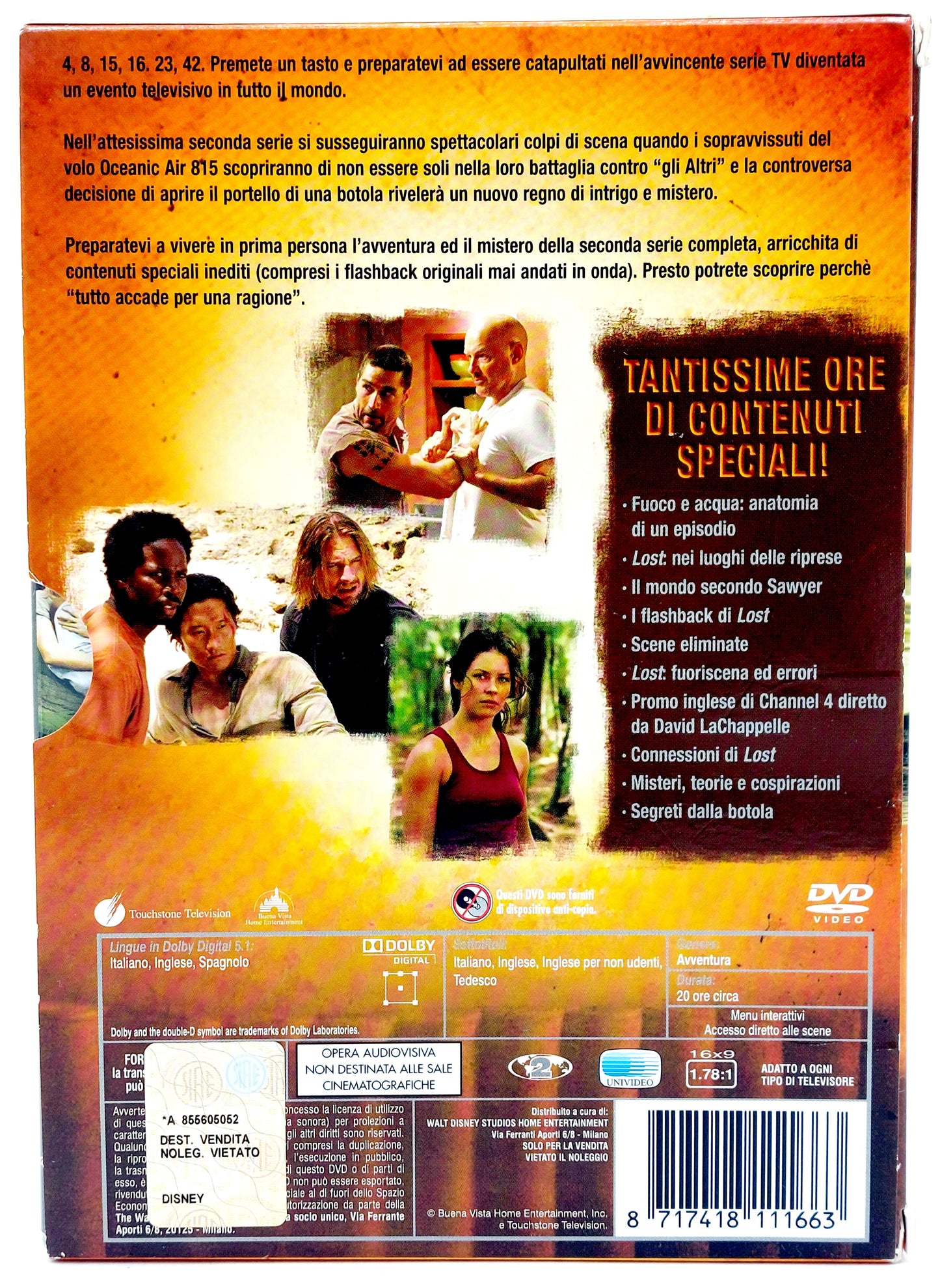 EBOND Lost - Stagione 02 - Cofanetto  DVD D717007