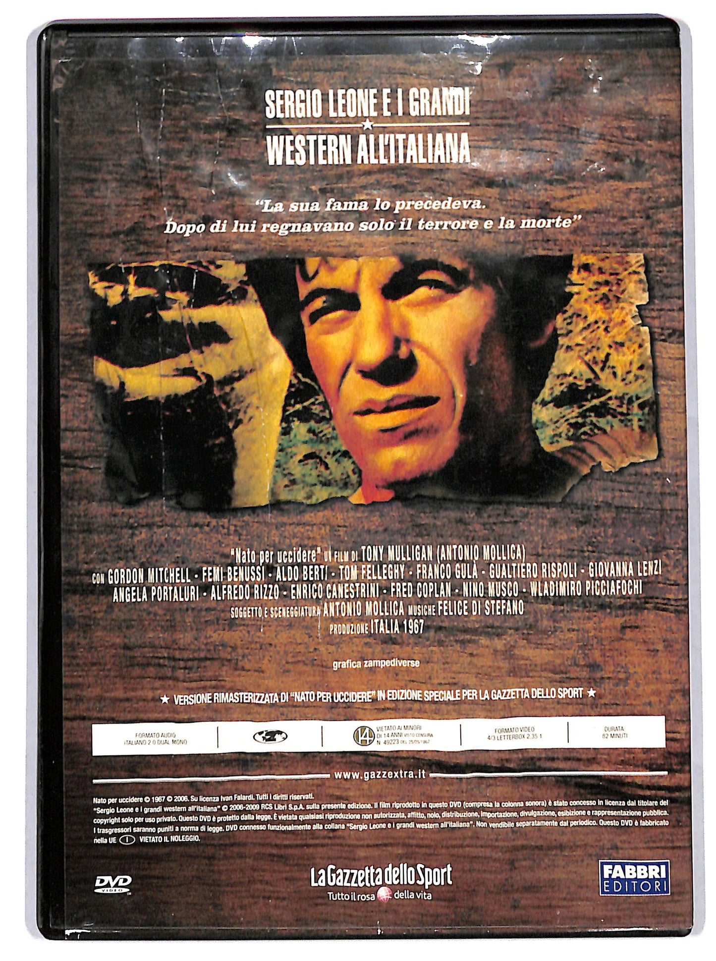 EBOND Western all'Italiana - Nato per uccidere EDITORIALE DVD D717601