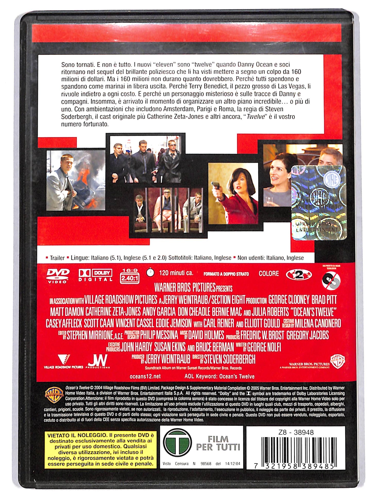 EBOND ocean's twelve DVD D717620