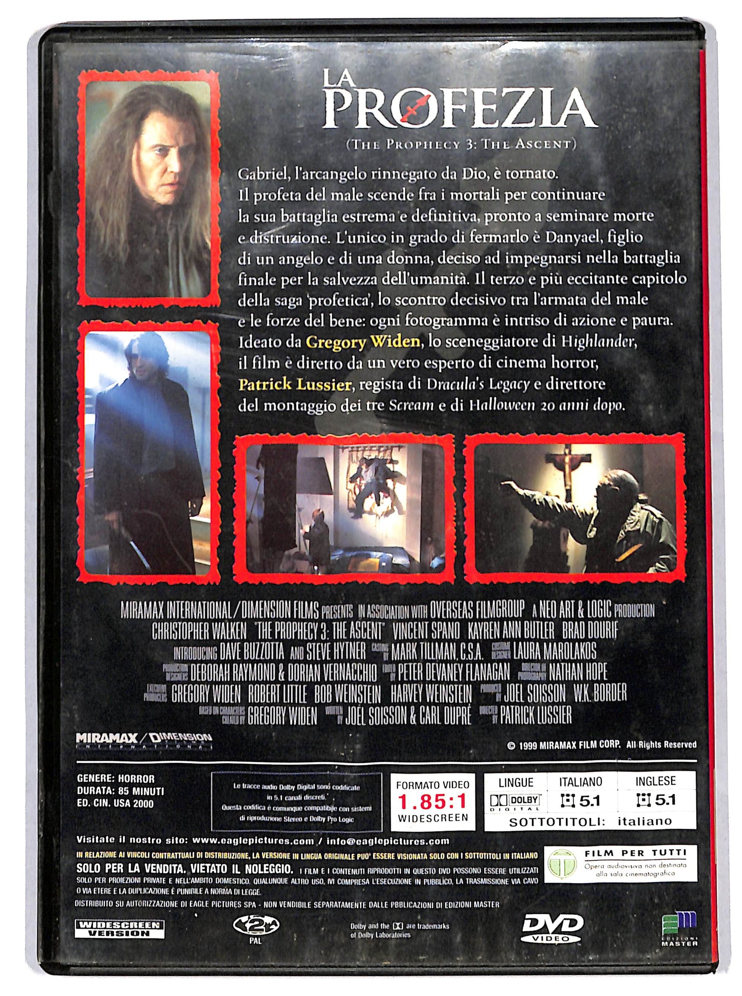 EBOND La profezia EDITORIALE DVD D717652