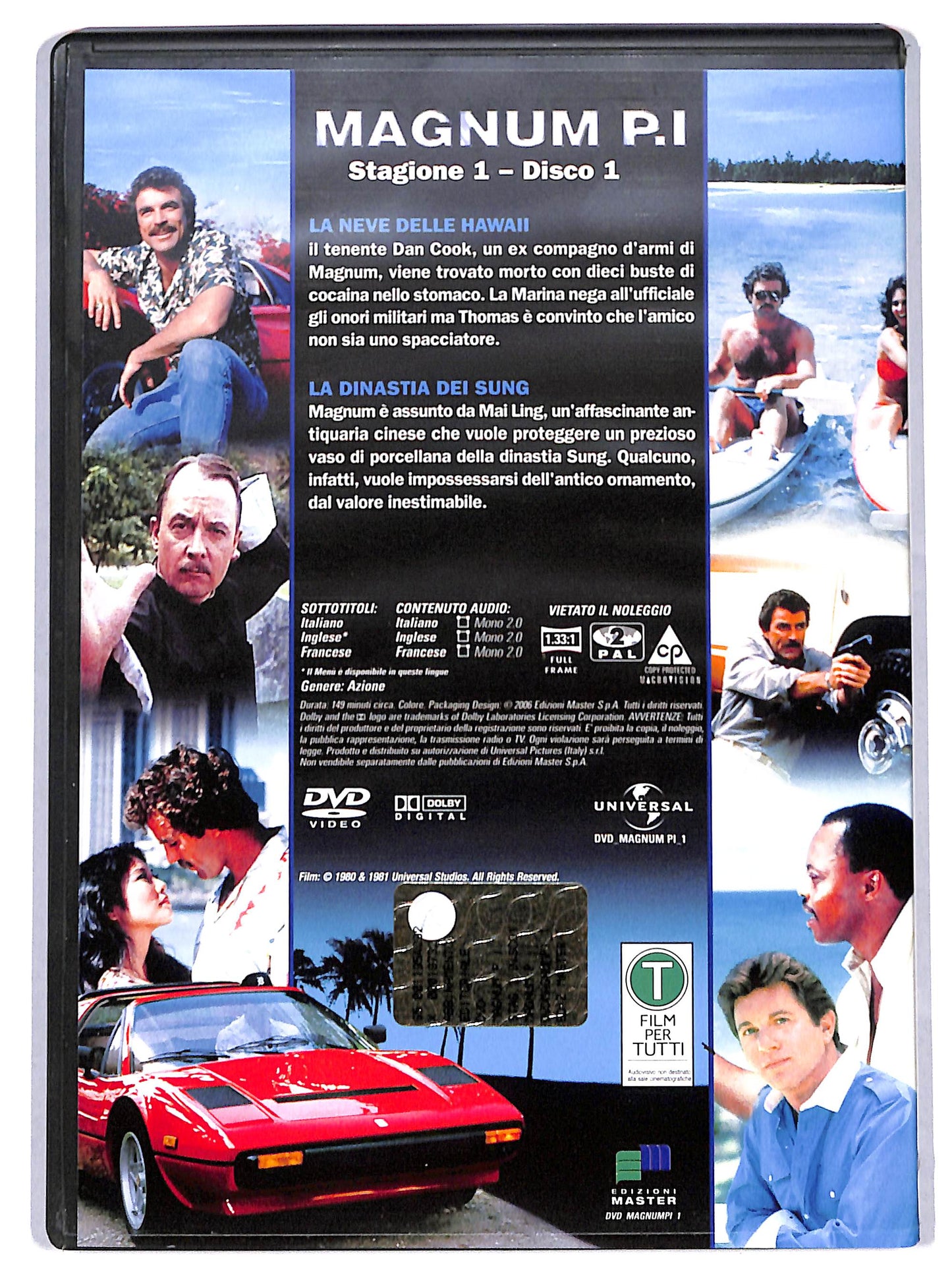EBOND Magnum P.I. stagione 1 disco 1 EDITORIALE DVD D717735