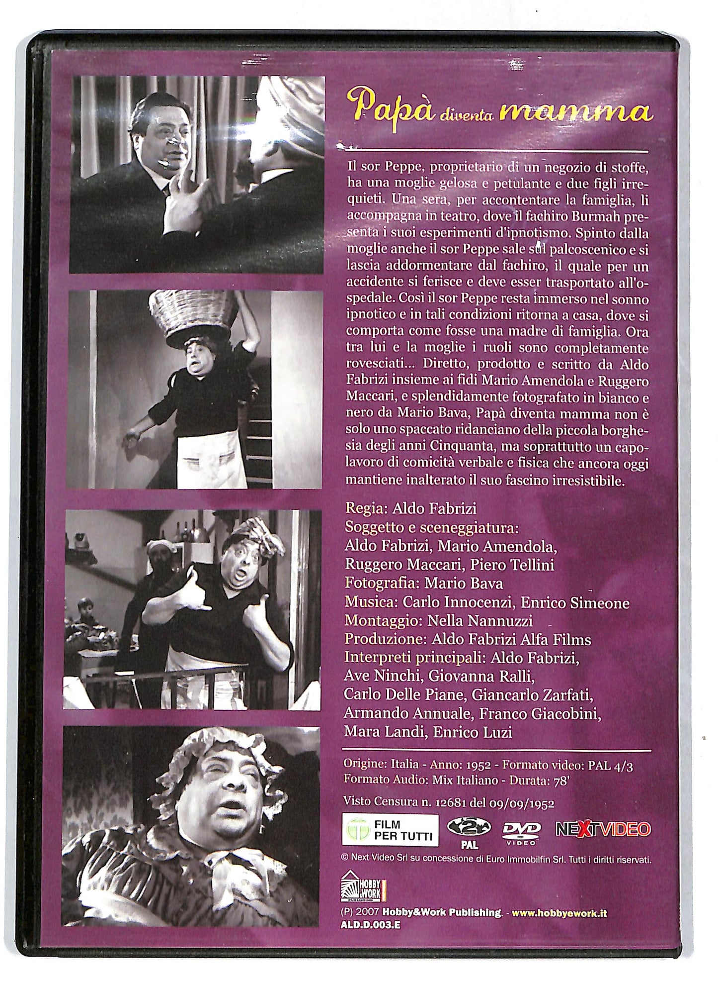 EBOND Papa diventa mamma EDITORIALE DVD D717839