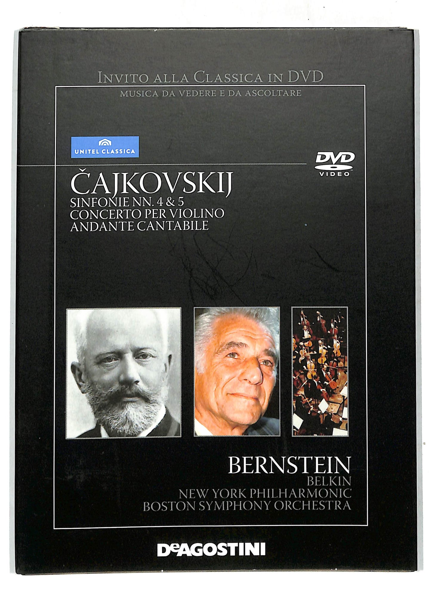 EBOND Invito alla classi. - Cajkovsij - Bernstein vol.57 EDITORIALE  DVD D717974