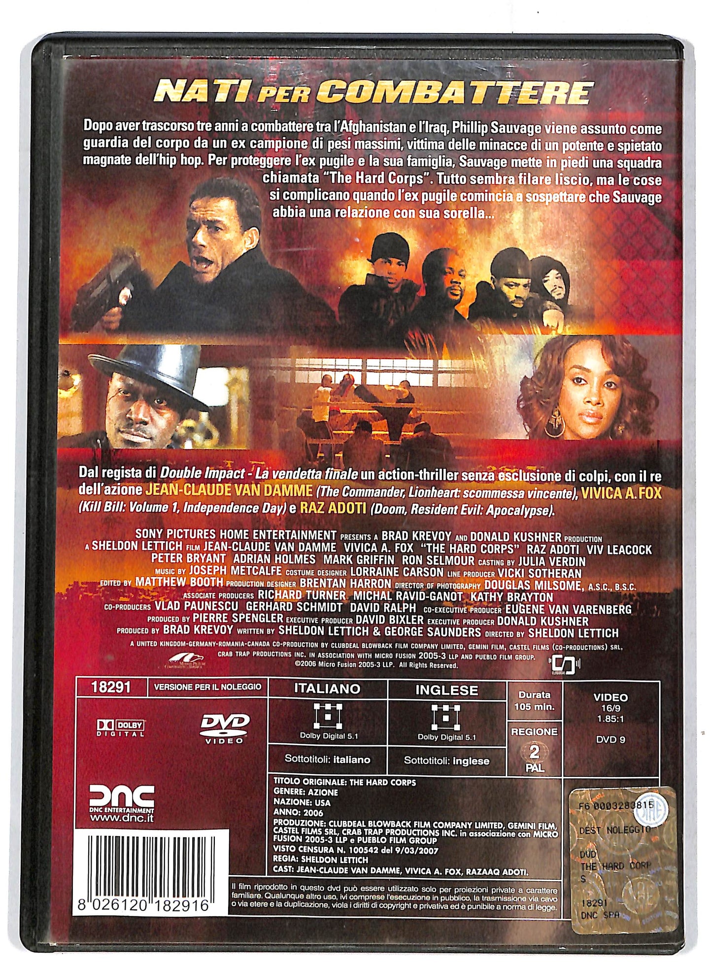 EBOND The Hard Corps NOLEGGIO DVD D718050