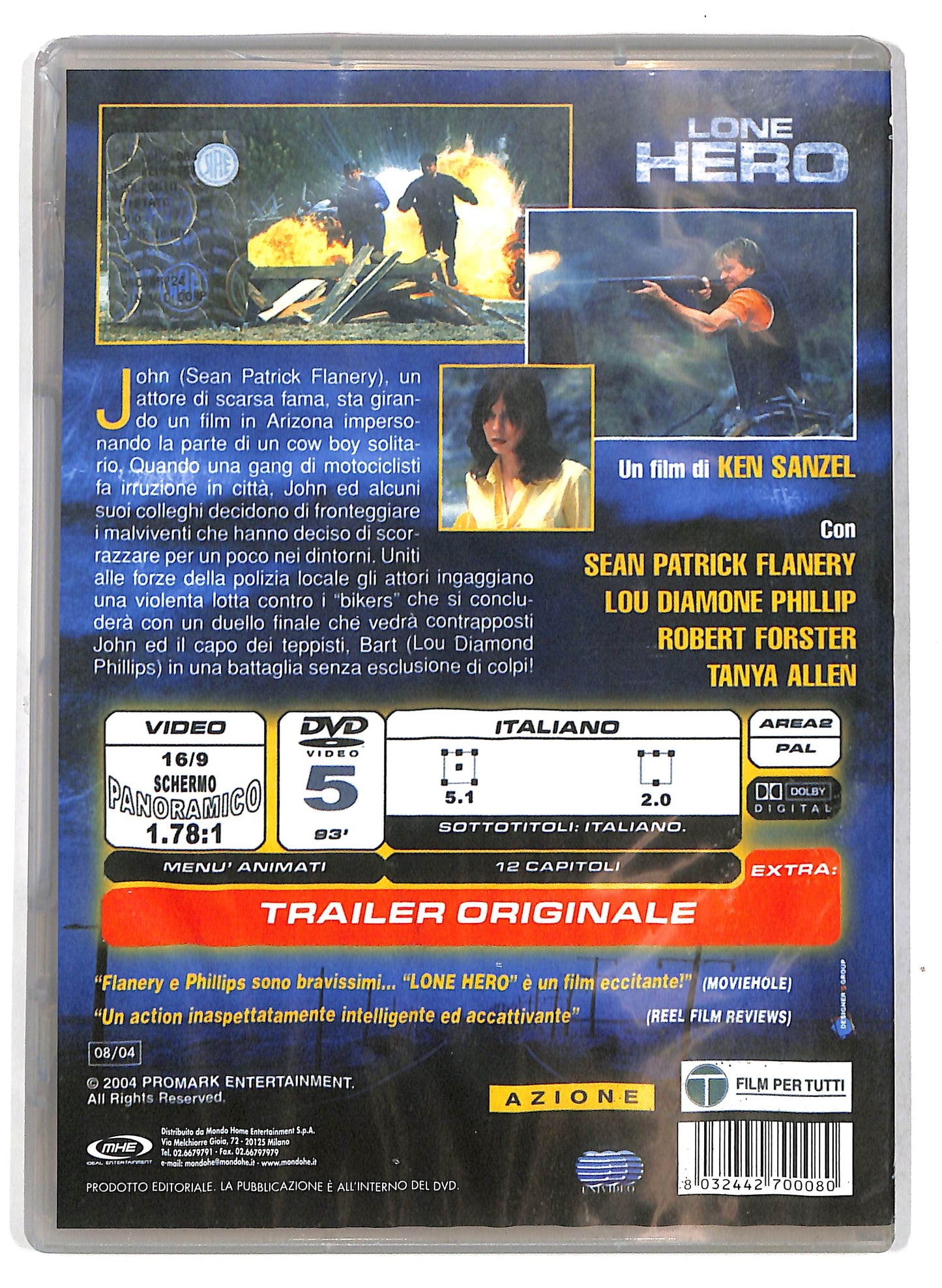 EBOND Lone Hero EDITORIALE  DVD D718122