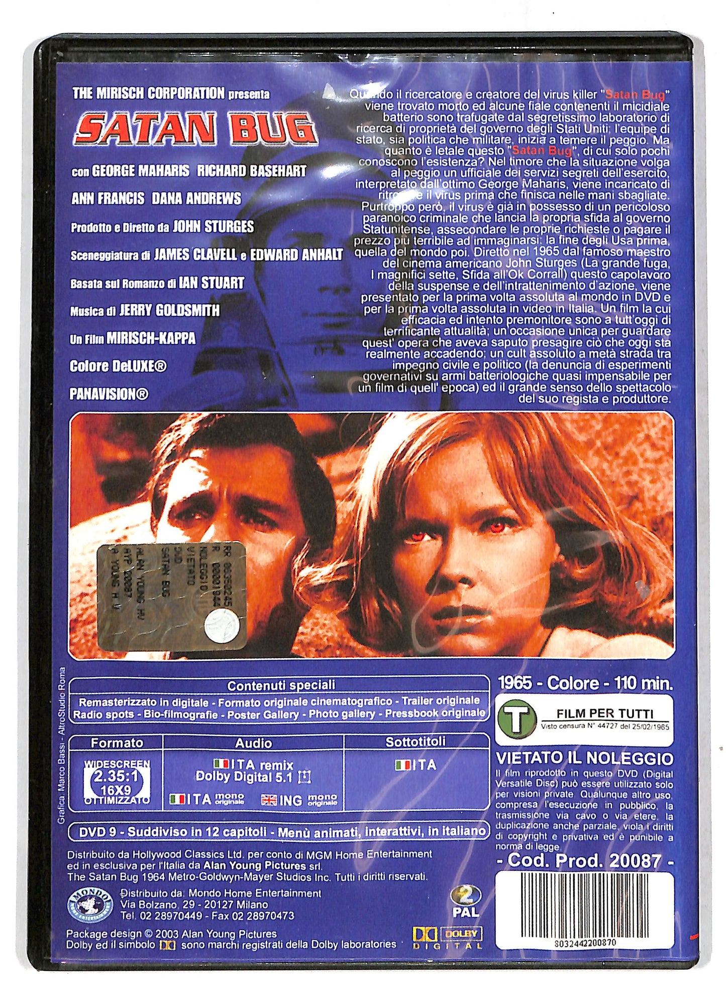 EBOND Satan Bug DVD D718127