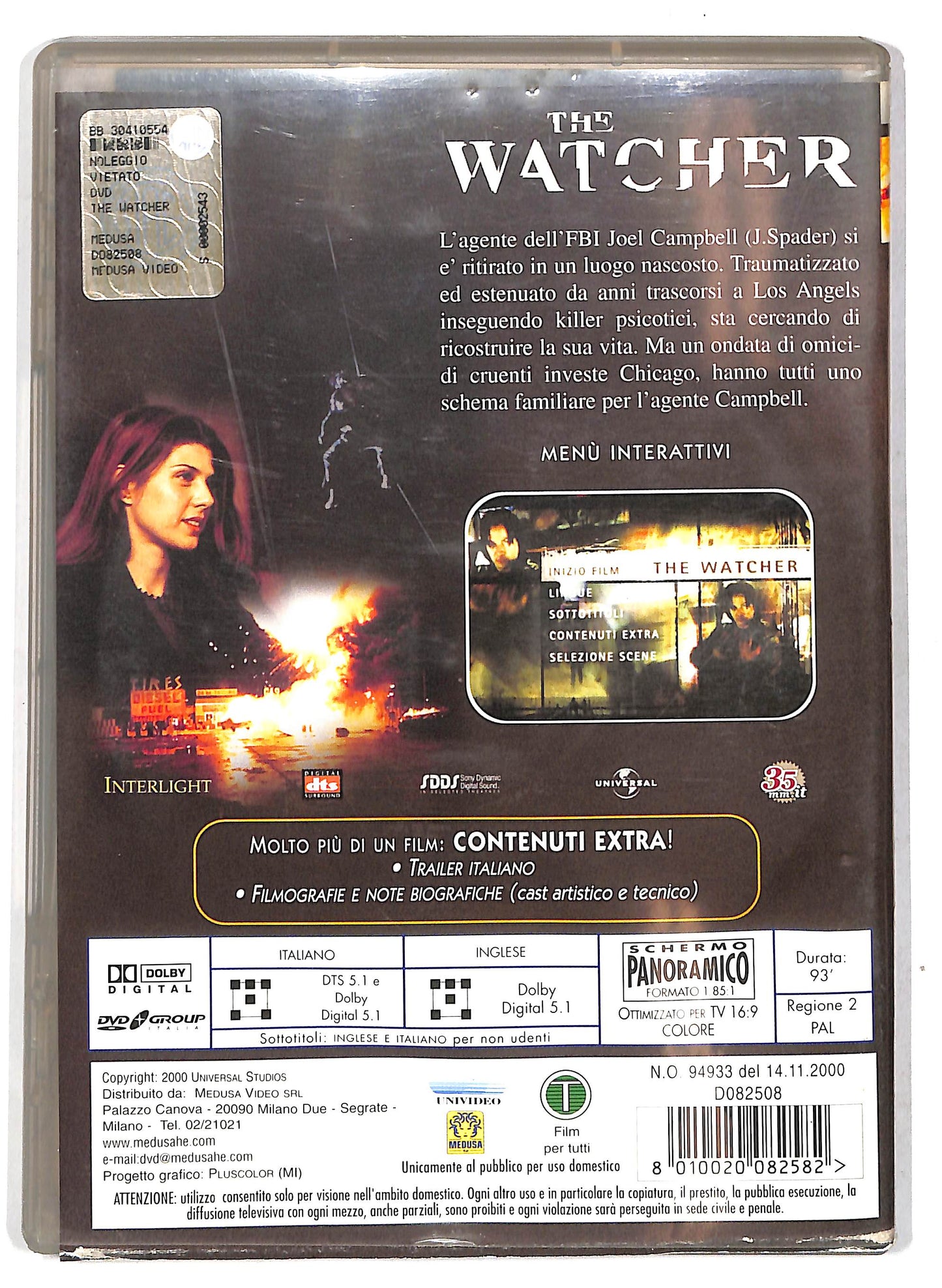 EBOND The watcher  DVD D718138