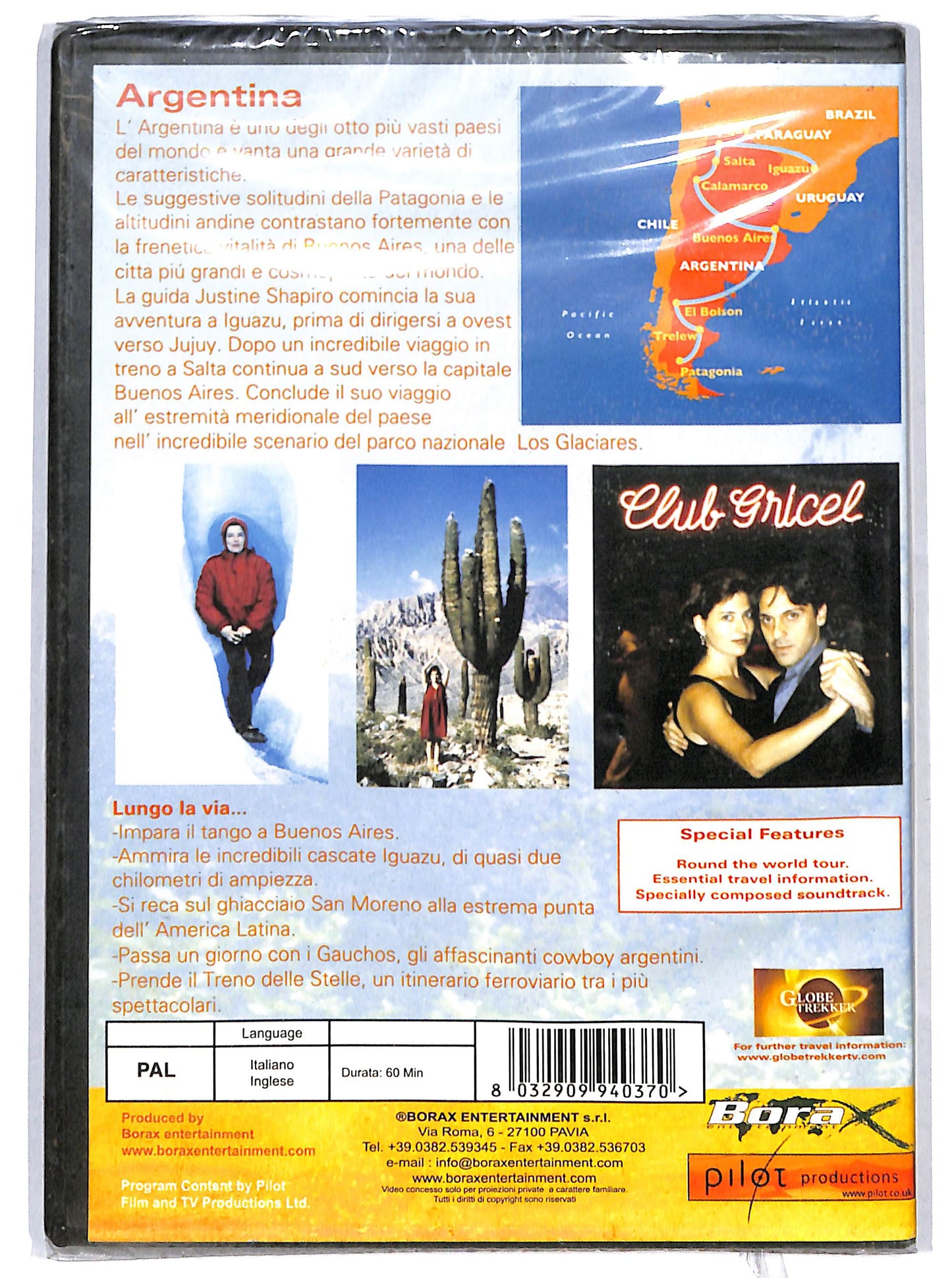 EBOND Viaggi ed esperienze nel mondo - Argentina EDITORIALE DVD D718251