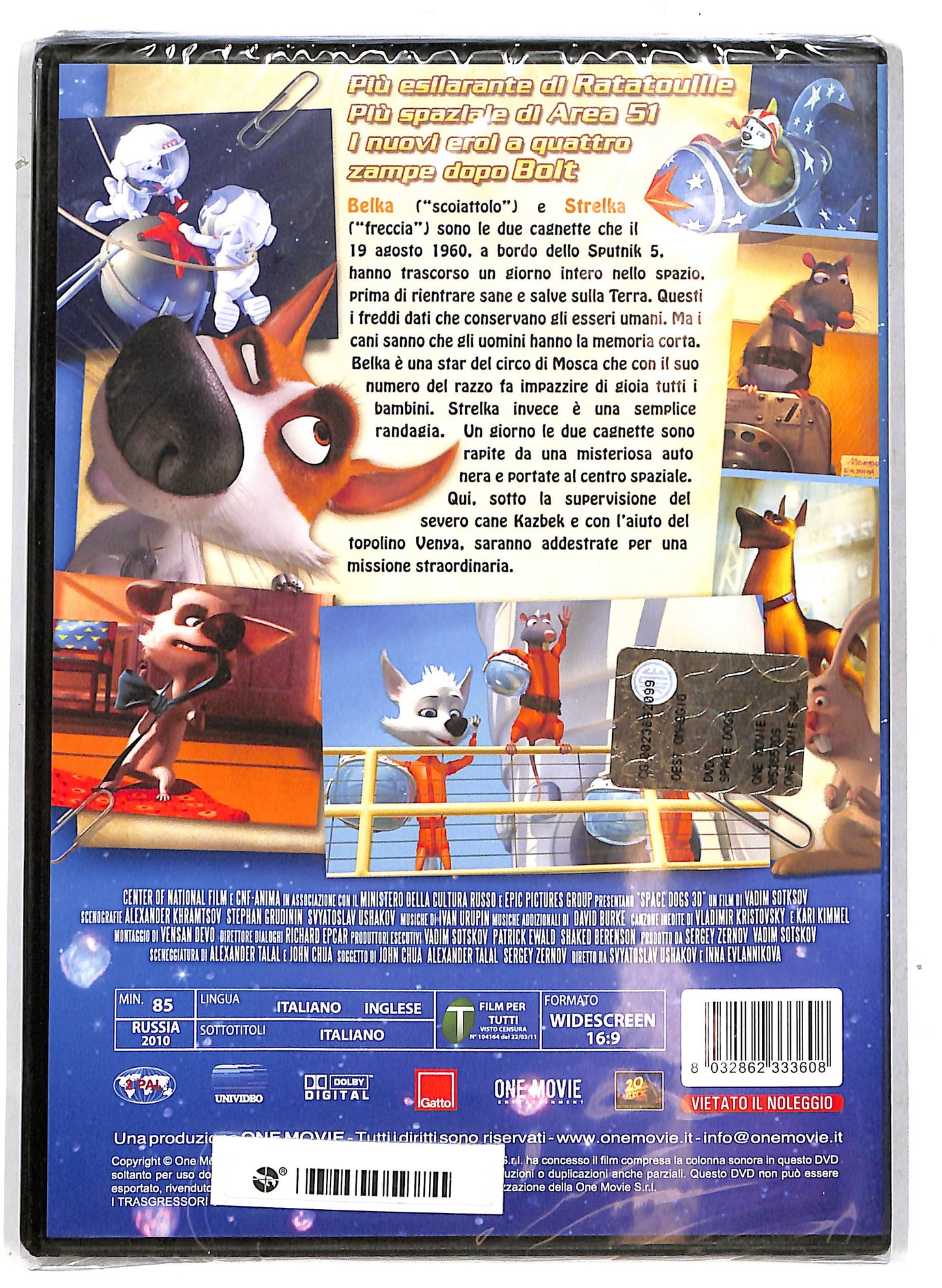 EBOND Space Dogs DVD D718401