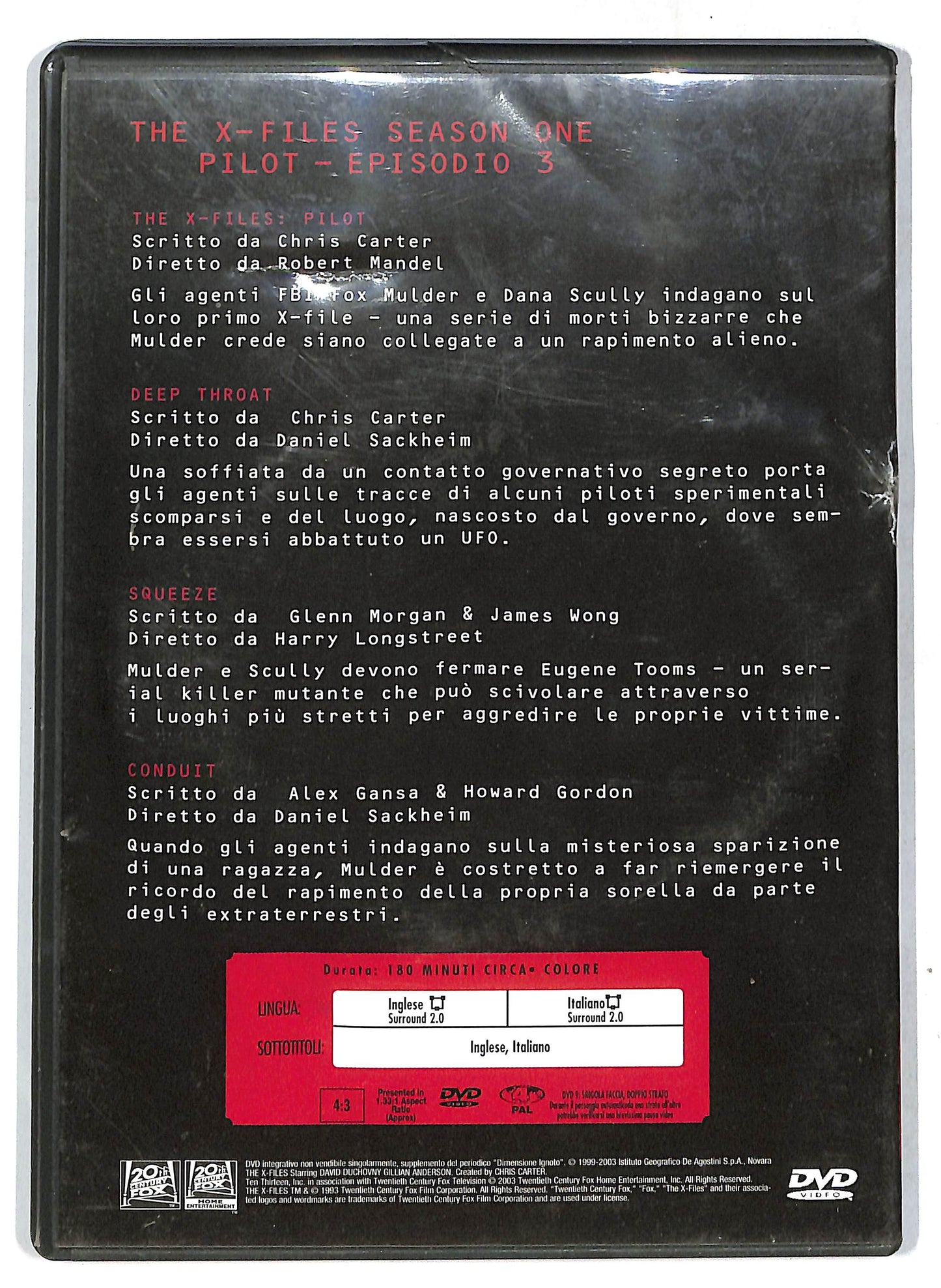 EBOND The X-Files collection - season one volume 1 EDITORIALE DVD D718451