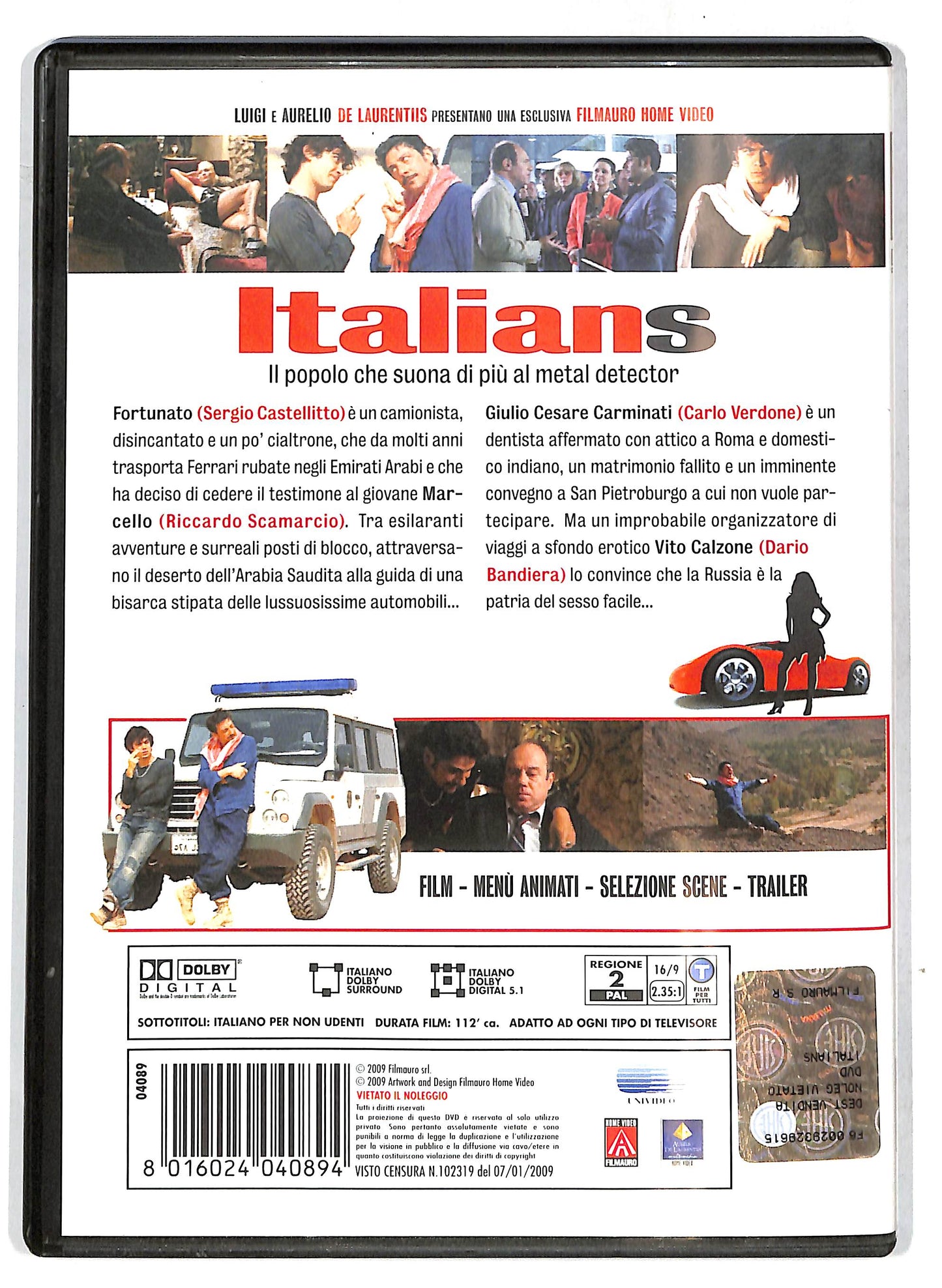 EBOND Italians  DVD D718529