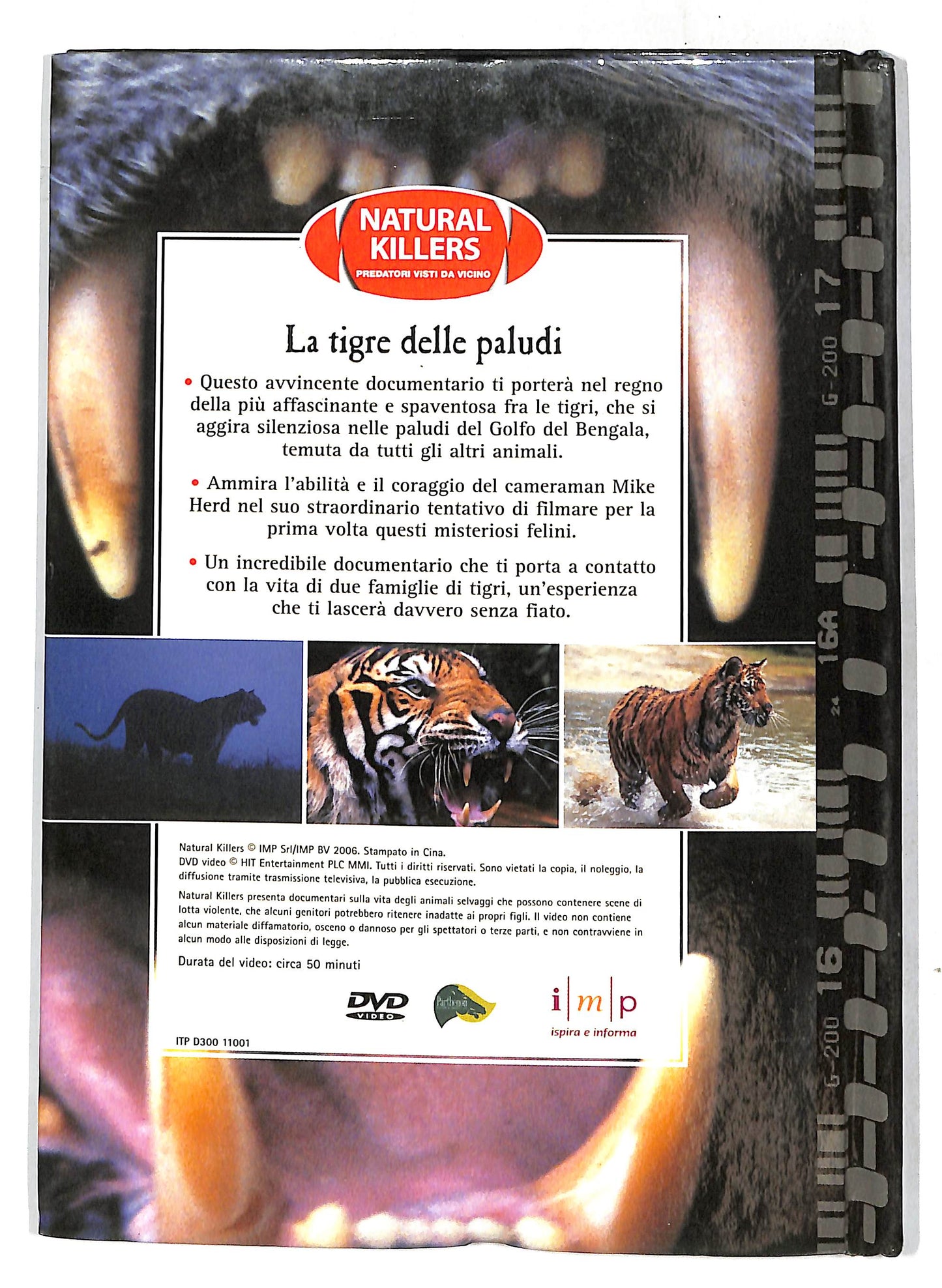 EBOND Tigre delle paludi  DVD EDITORIALE D718548