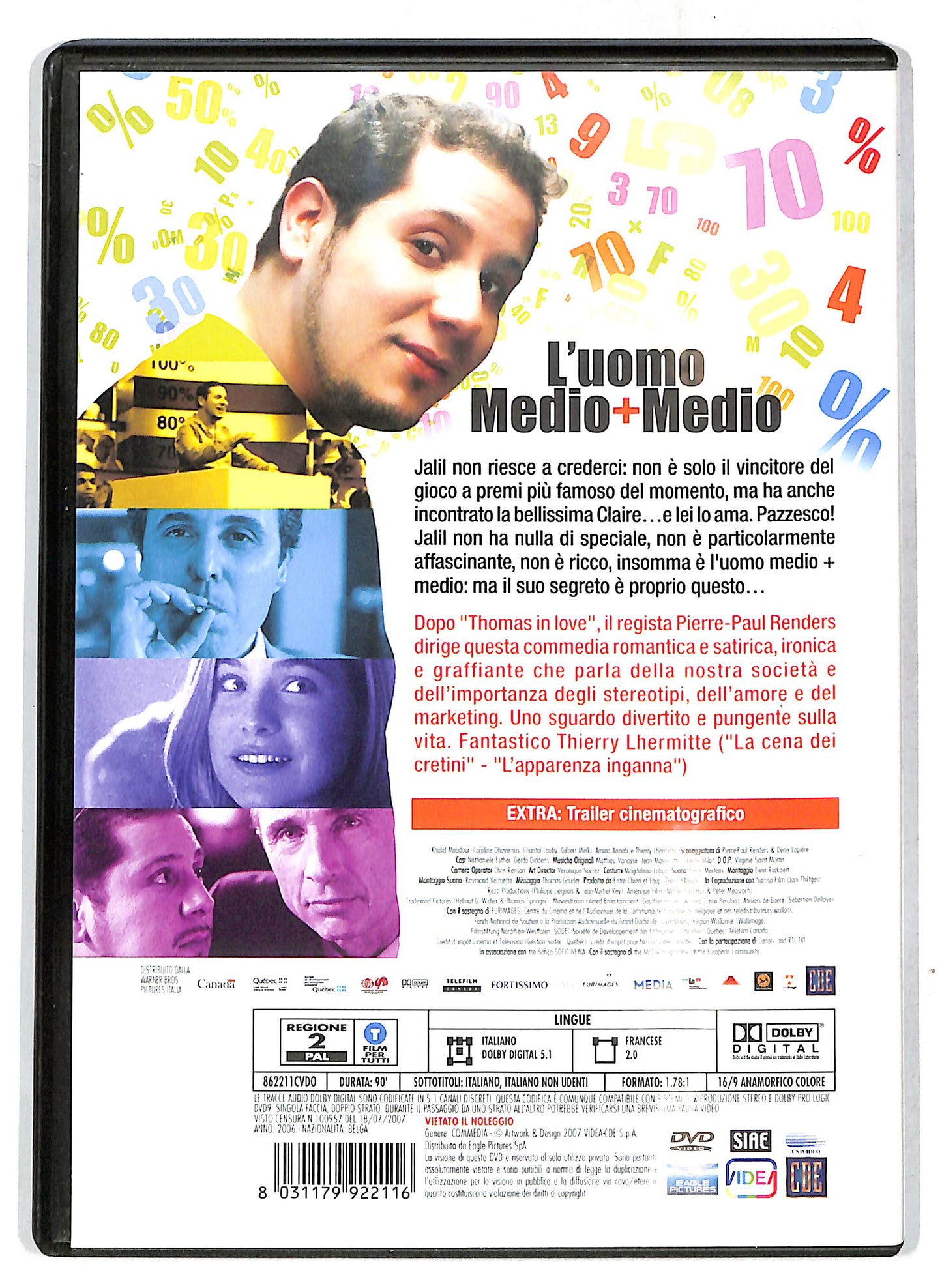 EBOND L'uomo medio + medio DVD D718602