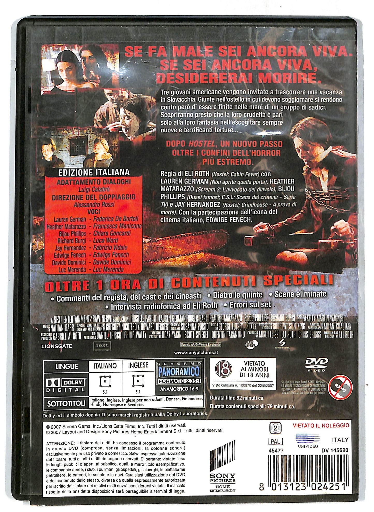 EBOND Hostel: Part II DVD D718648