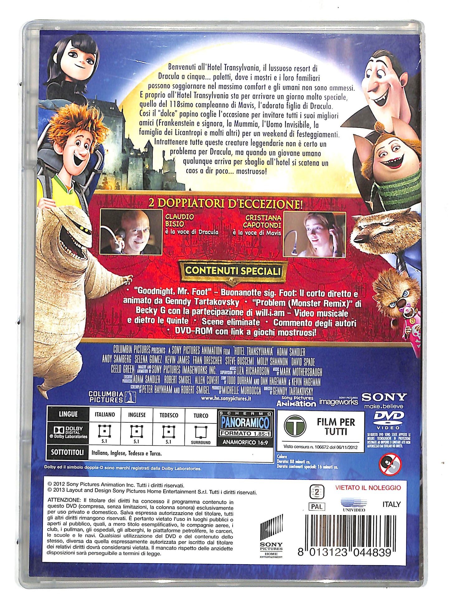 EBOND Hotel Transylvania - Slimcase DVD D718738