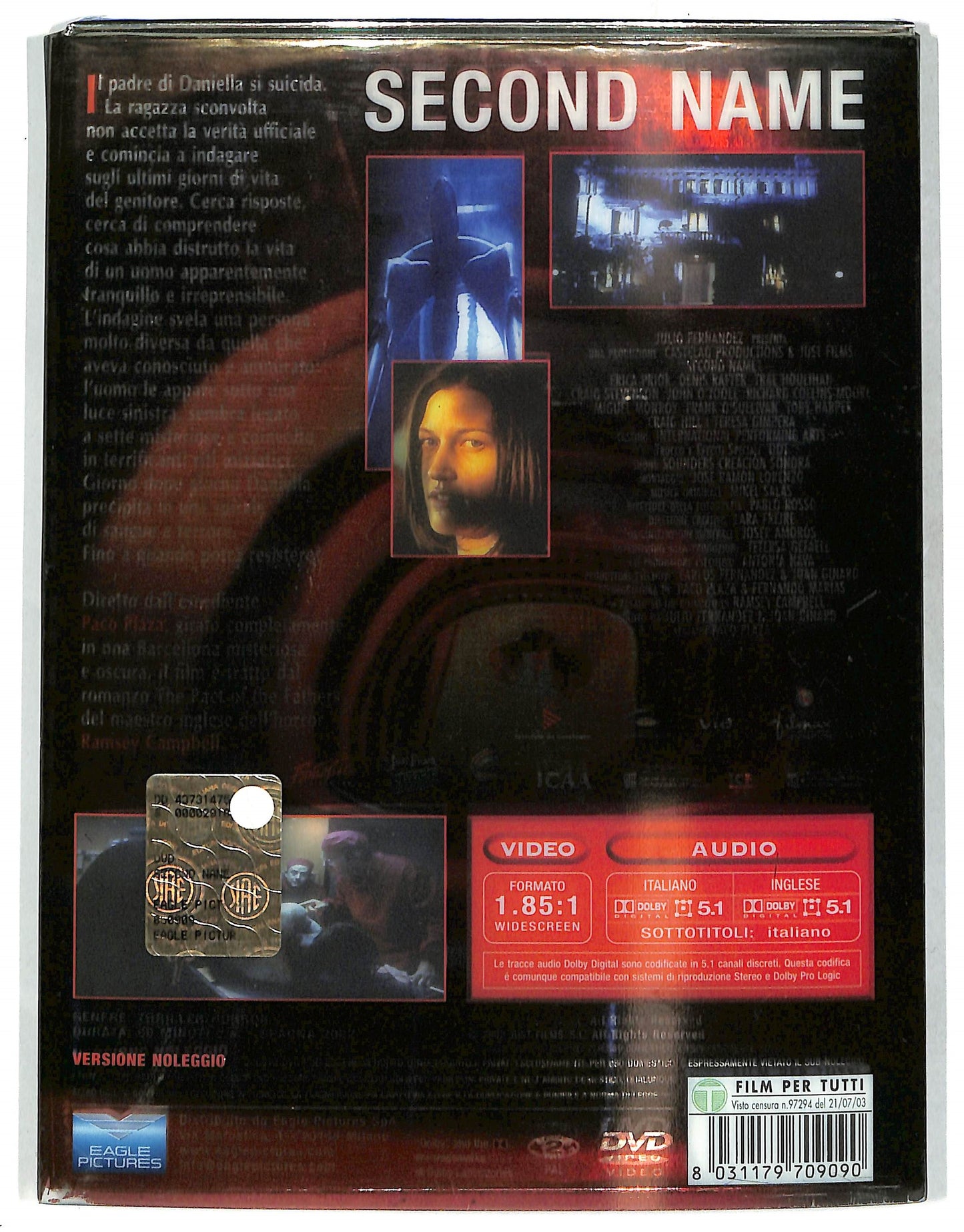 EBOND Second Name NOLEGGIO DVD D718961