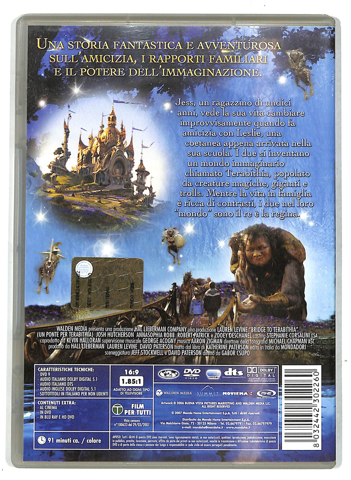 EBOND Un ponte per Terabithia NOLEGGIO DVD D719036
