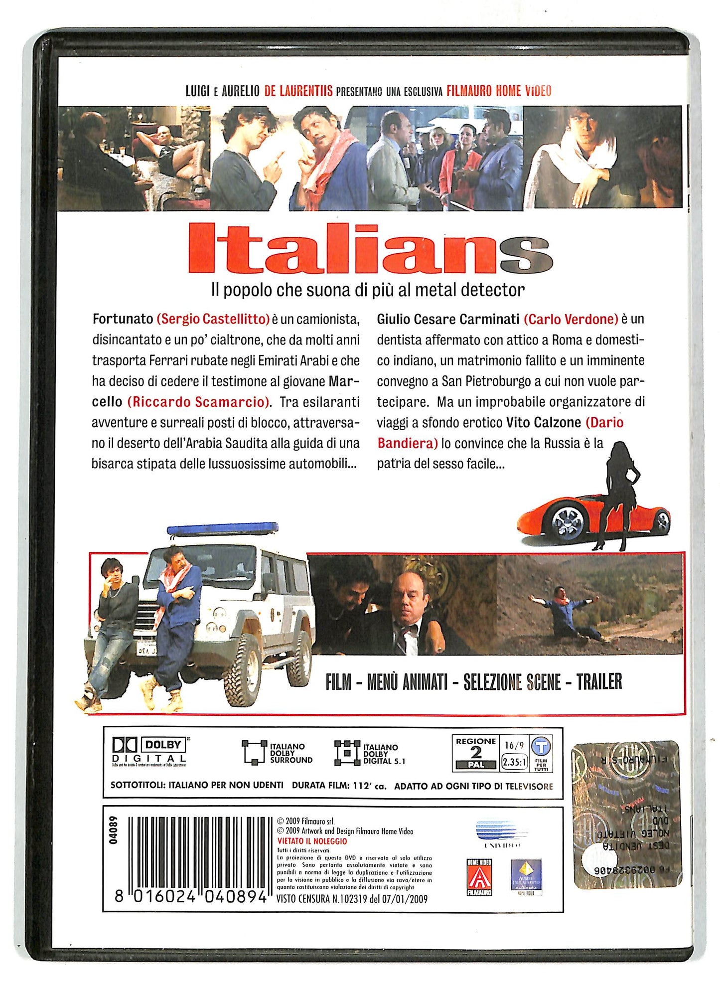 EBOND Italians  DVD D719052