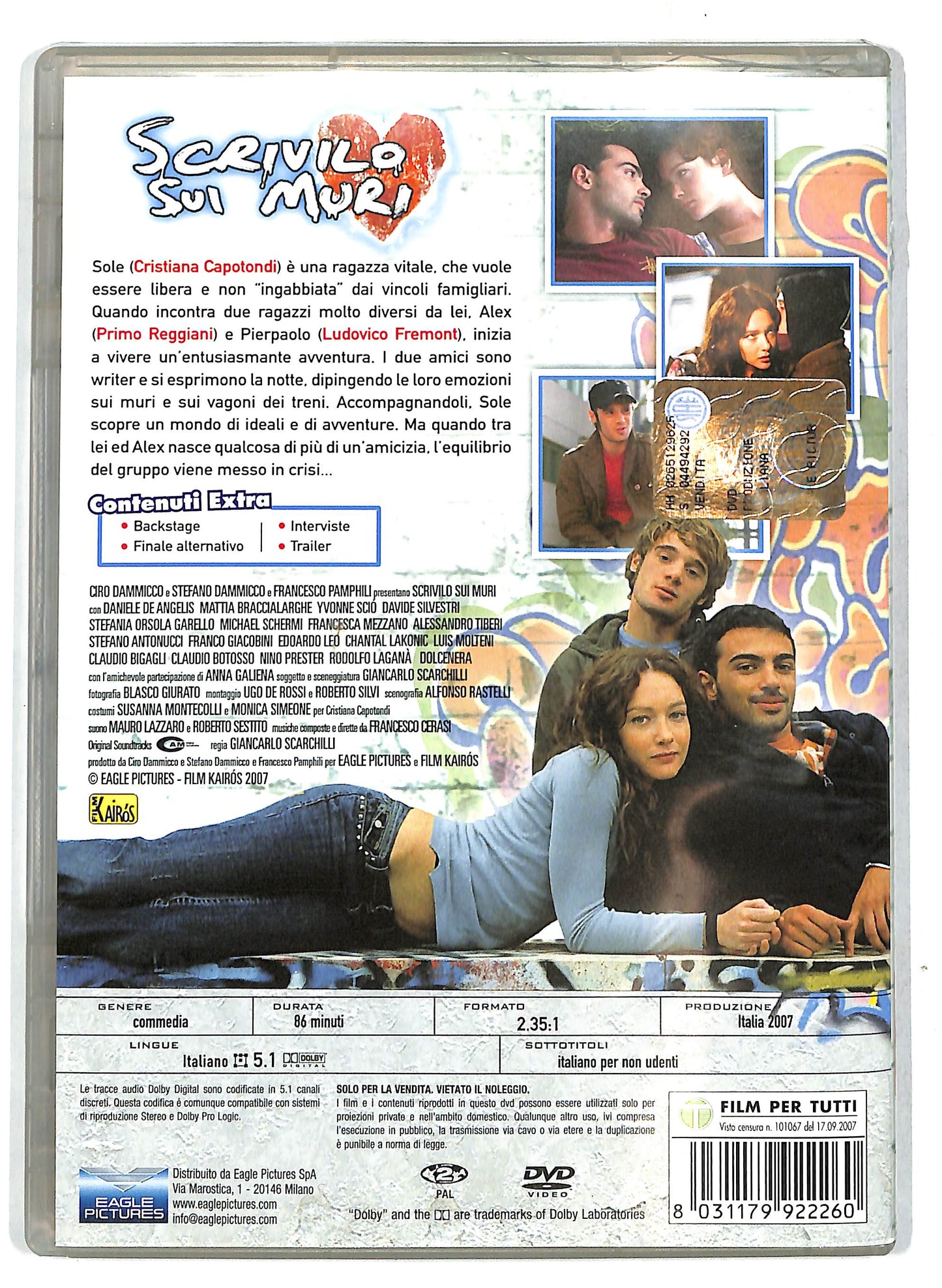 EBOND Scrivilo sui muri DVD D719165