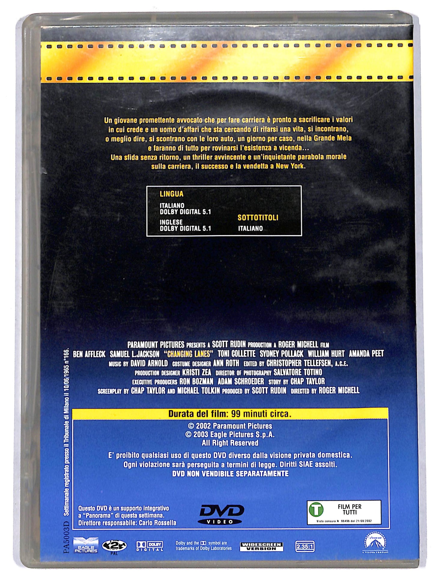 EBOND Ipotesi di reato EDITORIALE DVD D719311