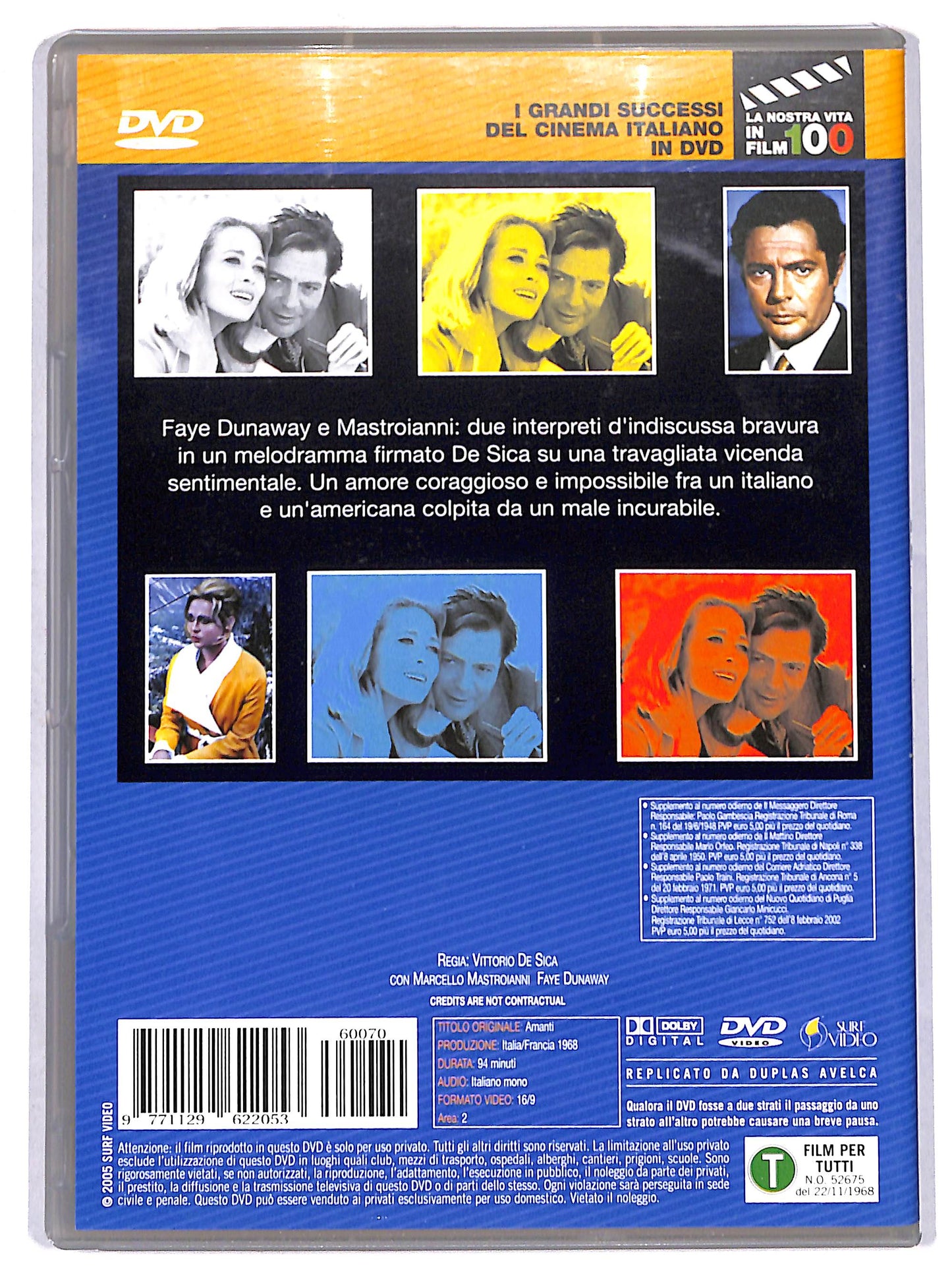 EBOND amanti  EDITORIALE DVD D719347